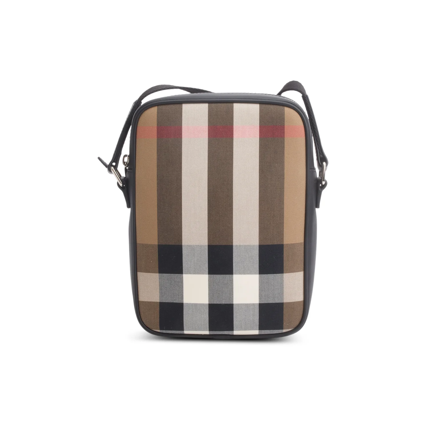 Burberry Brown Canvas Super Exploded Check Vertical Paddy Camera Bag - Image 5