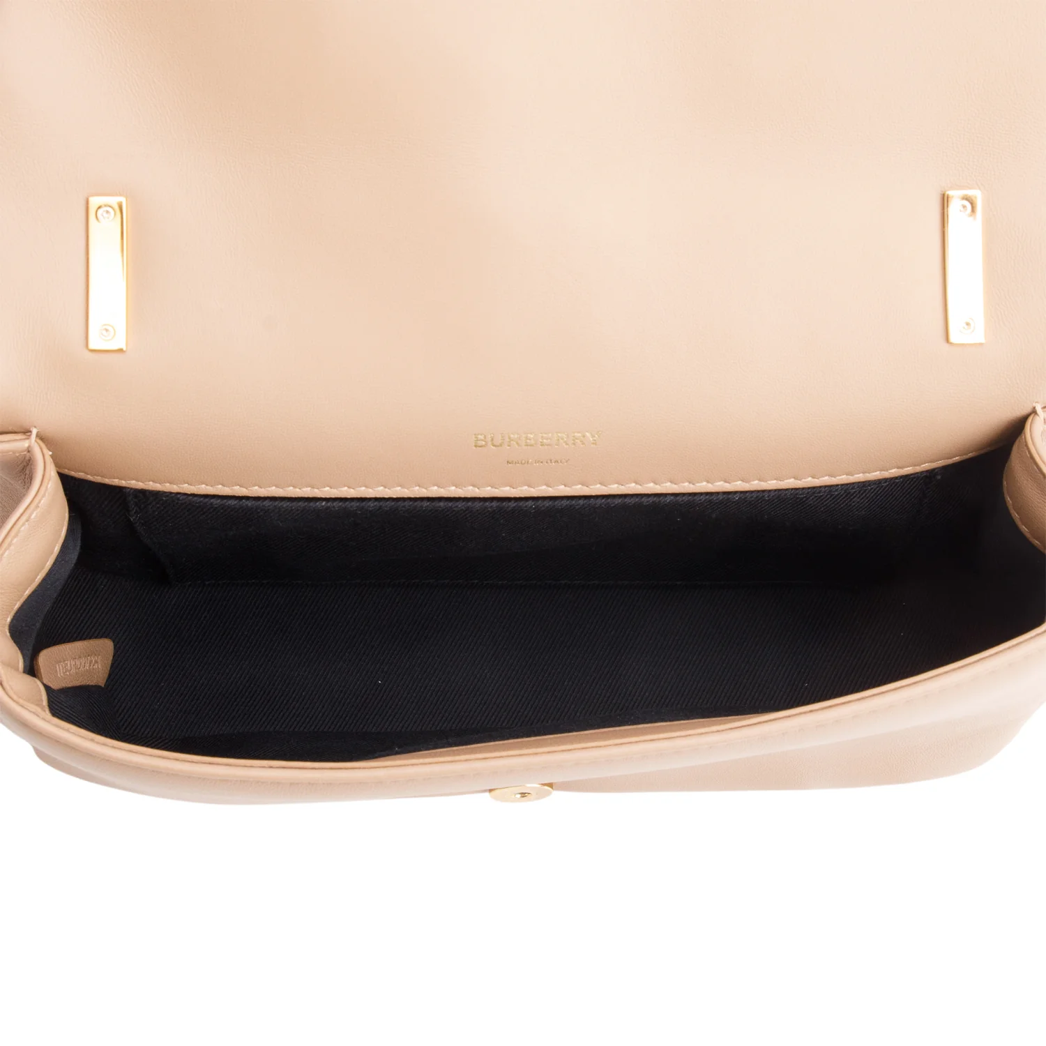 Burberry Brown Lambskin Quilted Small Lola Bag - Image 8