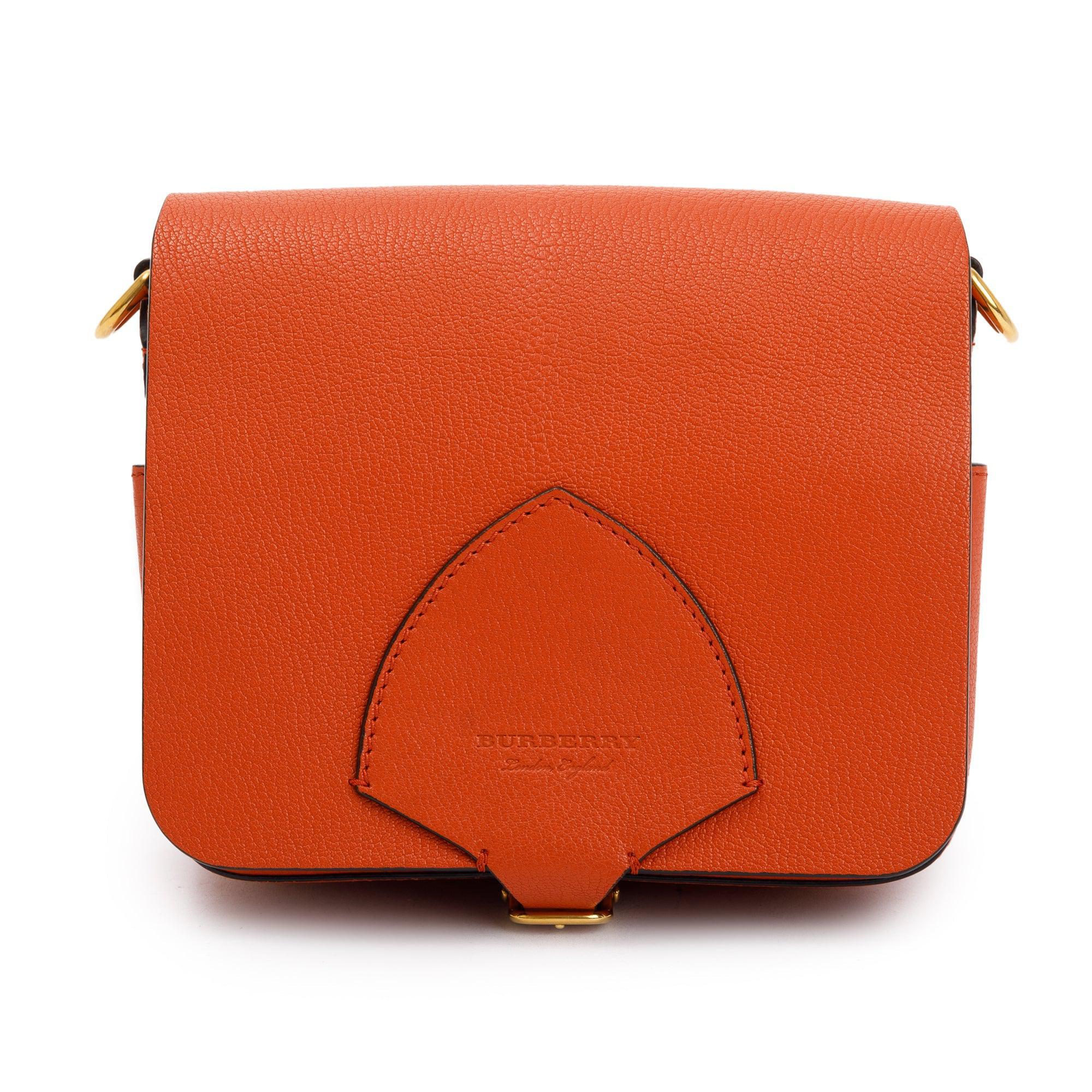 Burberry Brown Leather Bridle Square Satchel - Image 3