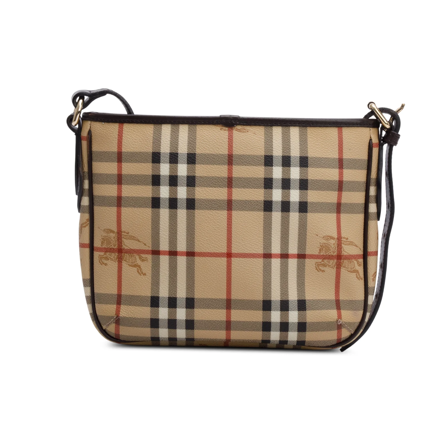 Burberry Haymarket Check Crossbody Bag - Image 5
