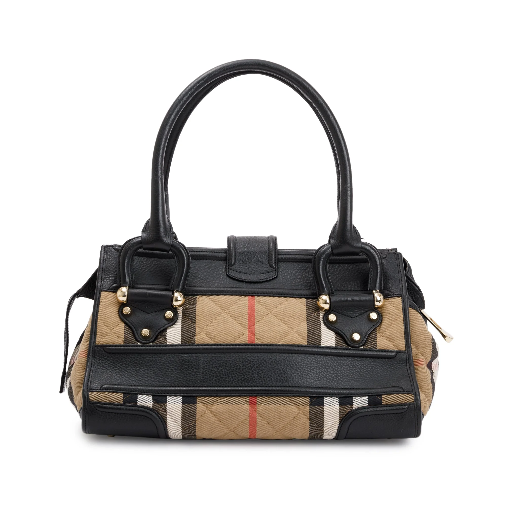 Burberry House Check Quilted Canvas Large Manor Tote Bag - Image 4