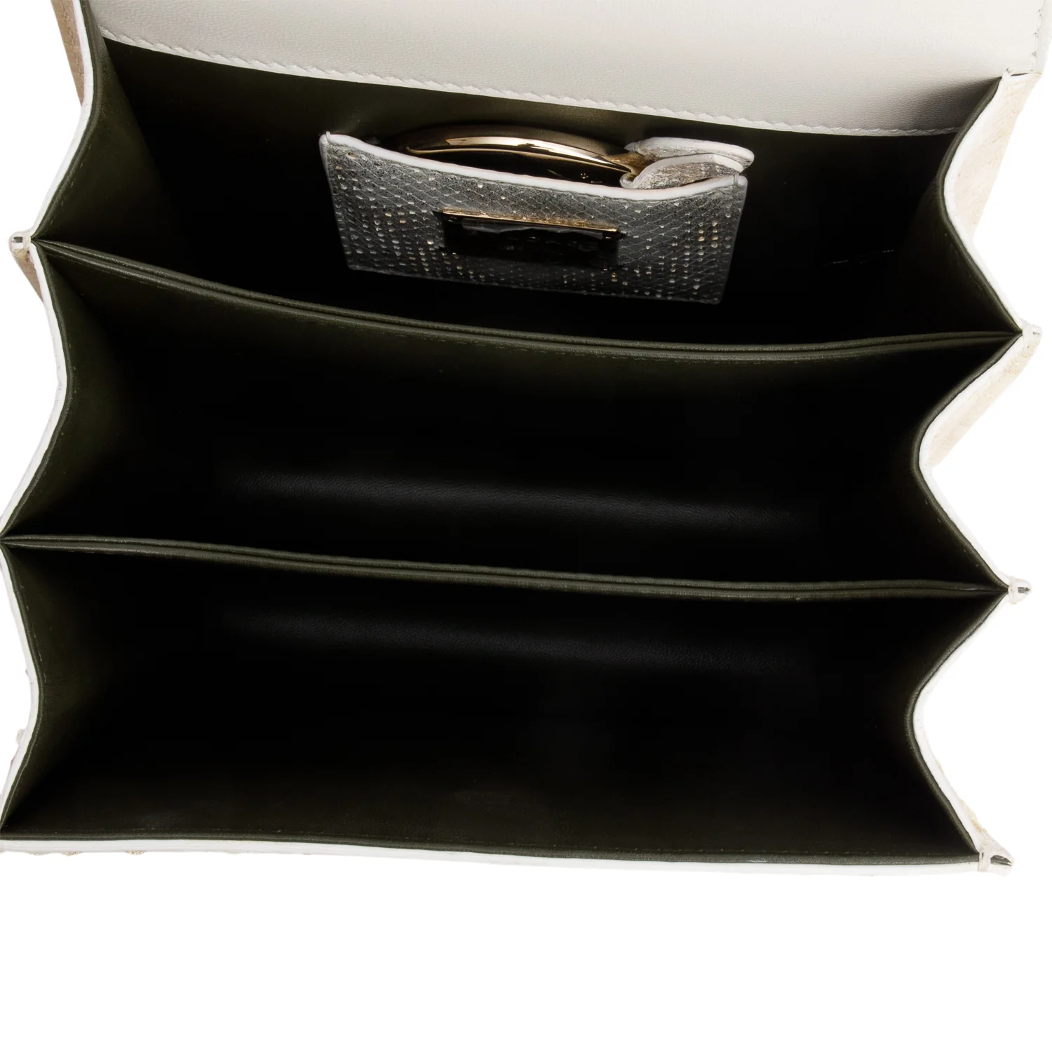 Bvlgari Gold Karung Serpenti Forever Mini Top Handle Bag w/ Strap - Image 8
