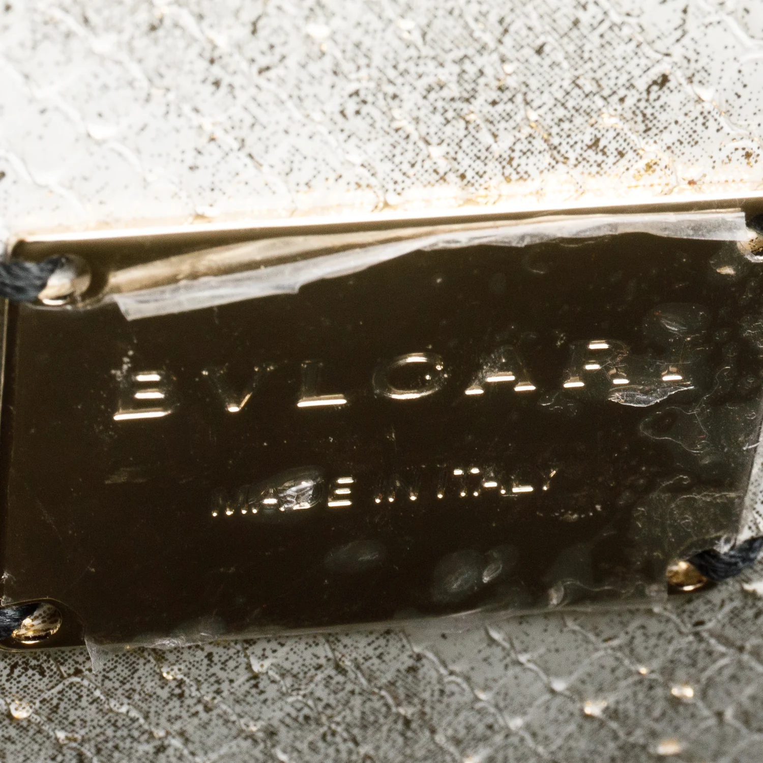 Bvlgari Gold Karung Serpenti Forever Mini Top Handle Bag w/ Strap - Image 9