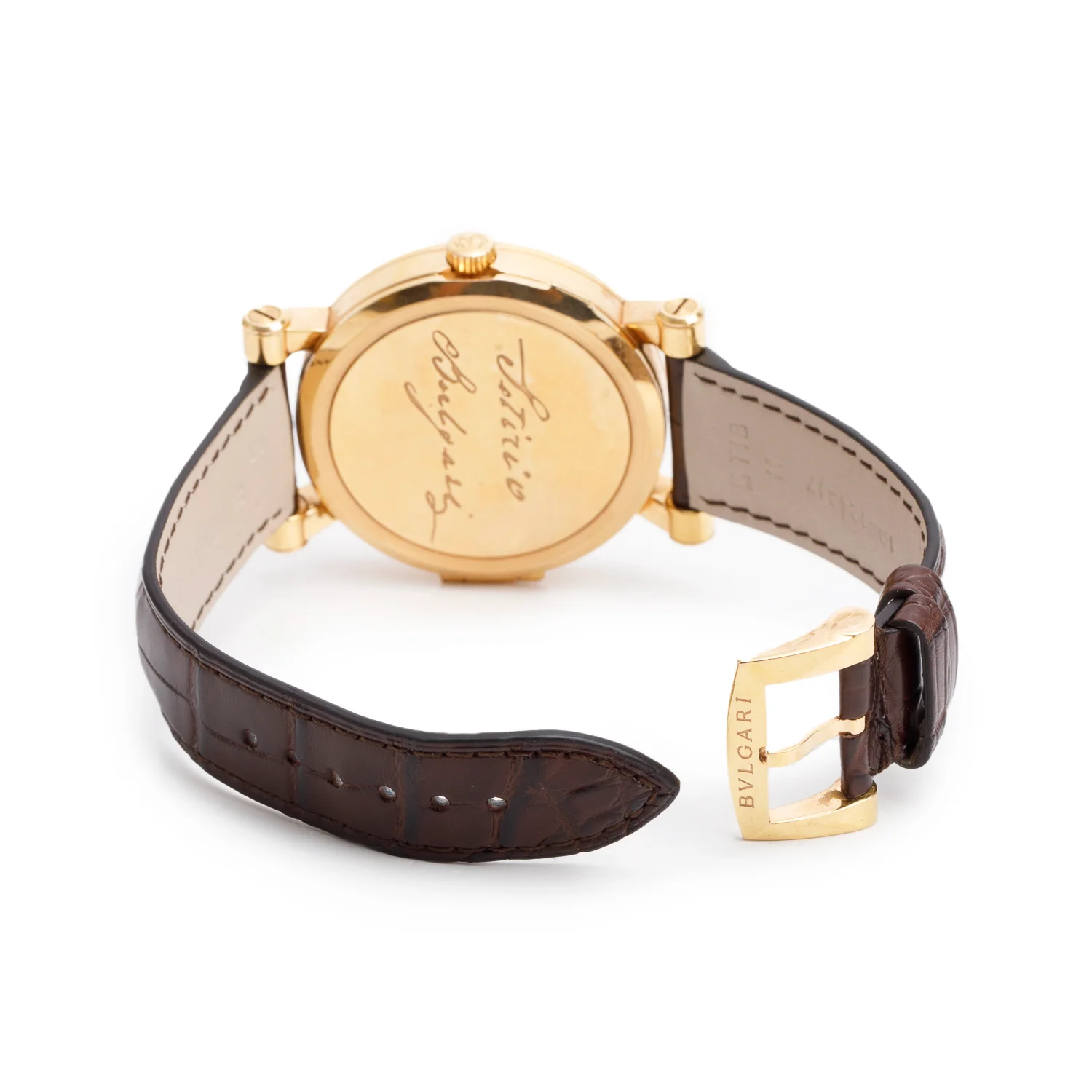 BVLGARI Limited Edition 18k Rose Gold Sotirio 42 MM Automatic Watch SBP42WGLD - Image 4