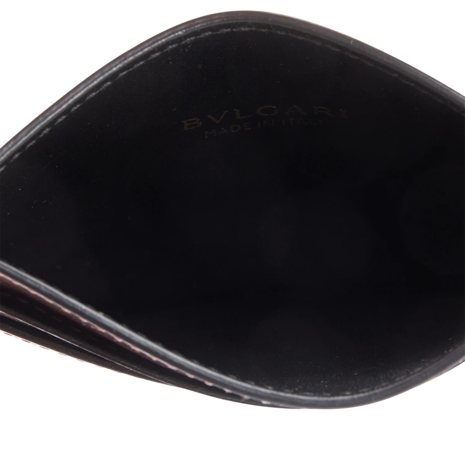 Bvlgari Pink Patent Leather Serpenti Forever Card Holder - Image 6