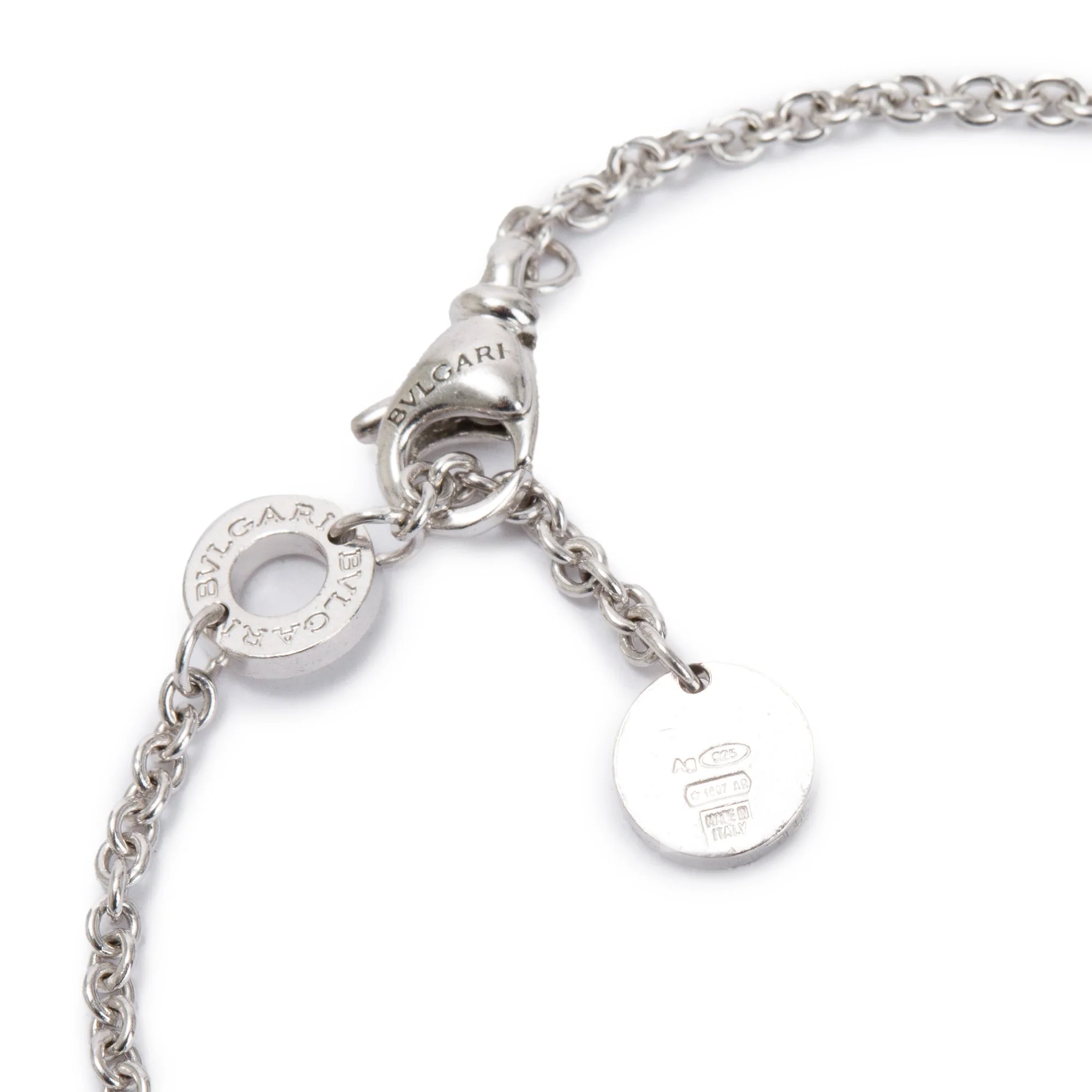 BVLGARI Sterling Silver & Black Ceramic Save The Children Bracelet w/ Box, Certificate & Receipt - Image 6
