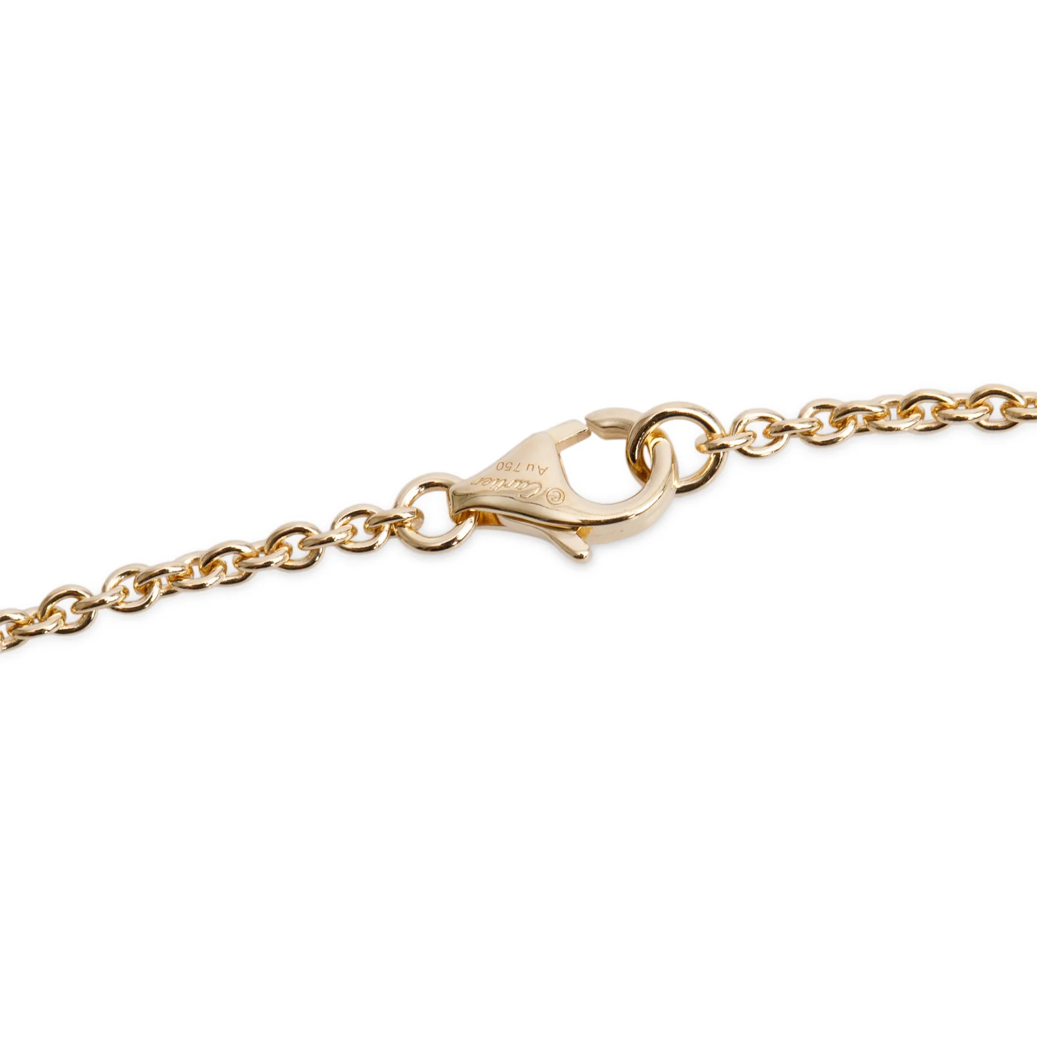 Cartier 18k Yellow Gold Love Necklace w/ Box - Image 4