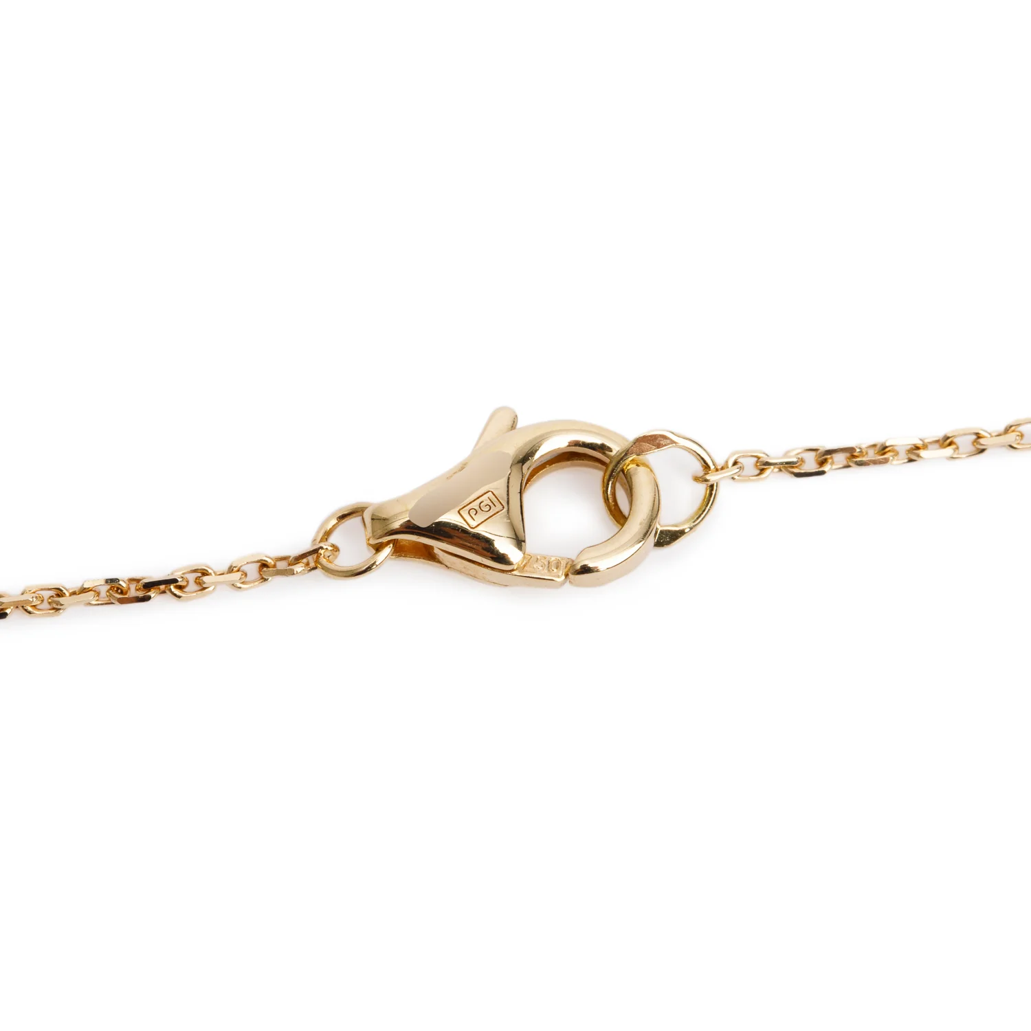 Cartier 18k Yellow Gold Mother of Pearl & Diamond Amulette de Cartier Pendant Necklace, XS Model w/ Box & Certificate - Image 4