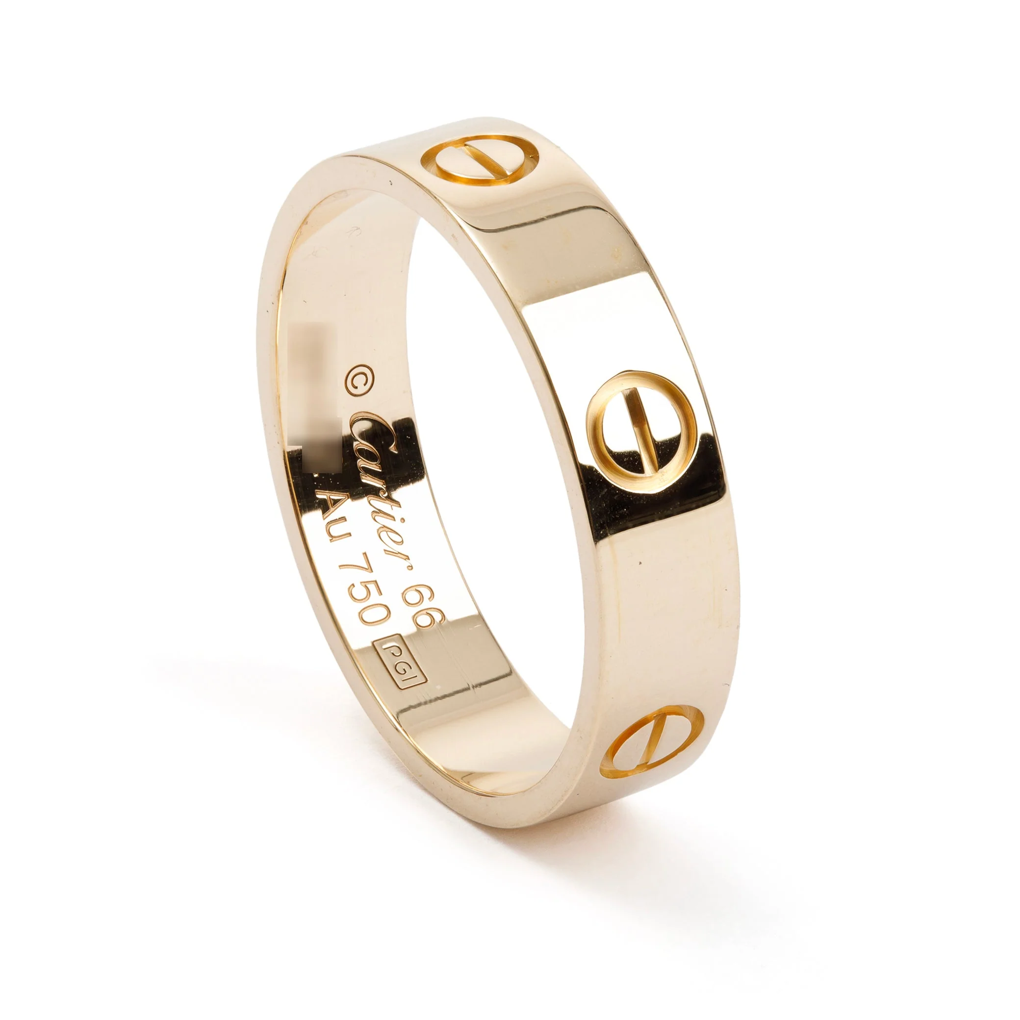 Cartier 2022 18k Yellow Gold 5.5 MM Love Ring, Size 66 11.5 w/ Box & Certificate - Image 3
