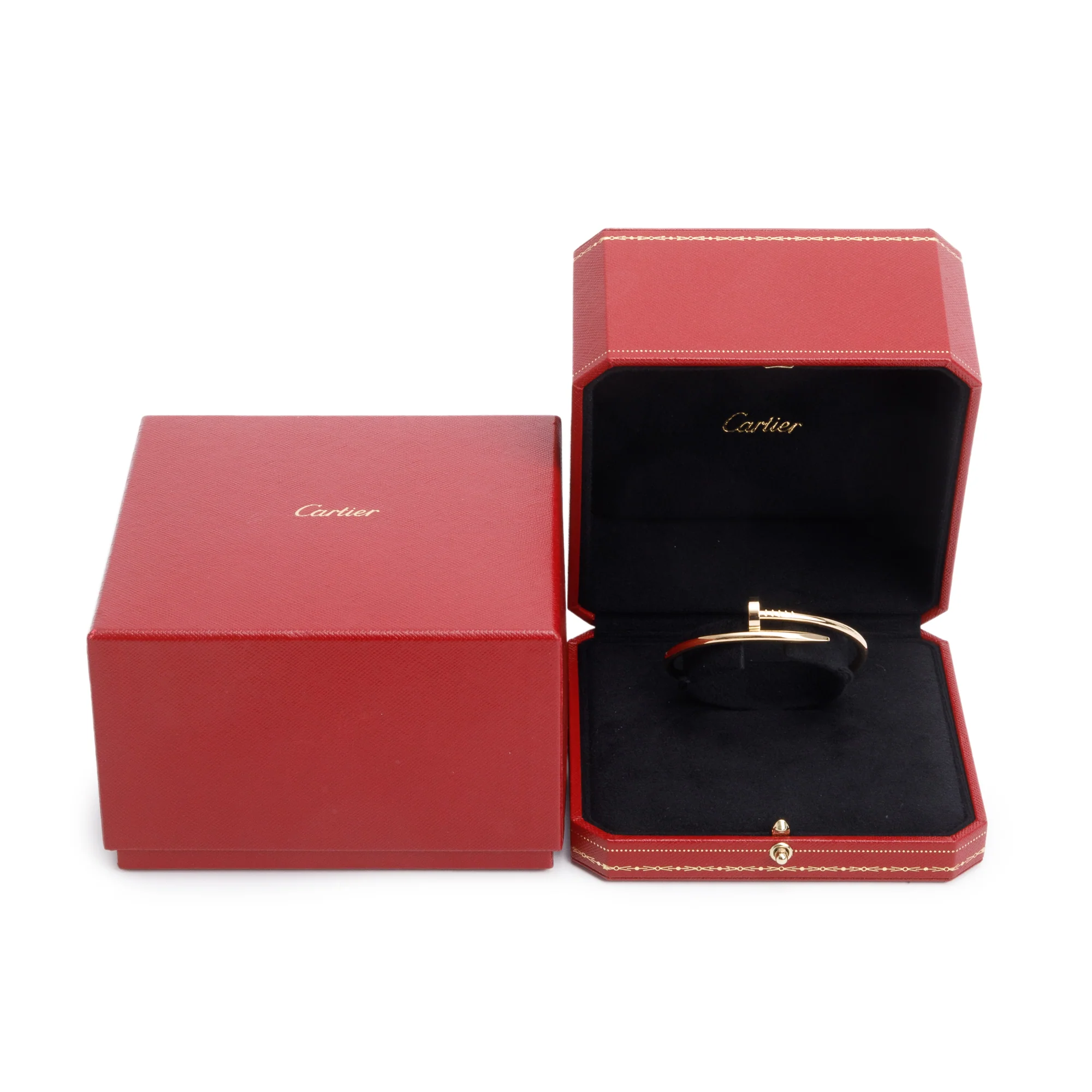 Cartier 2022 18k Yellow Gold Juste Un Clou Bracelet, Size 16 w/ Box - Image 2