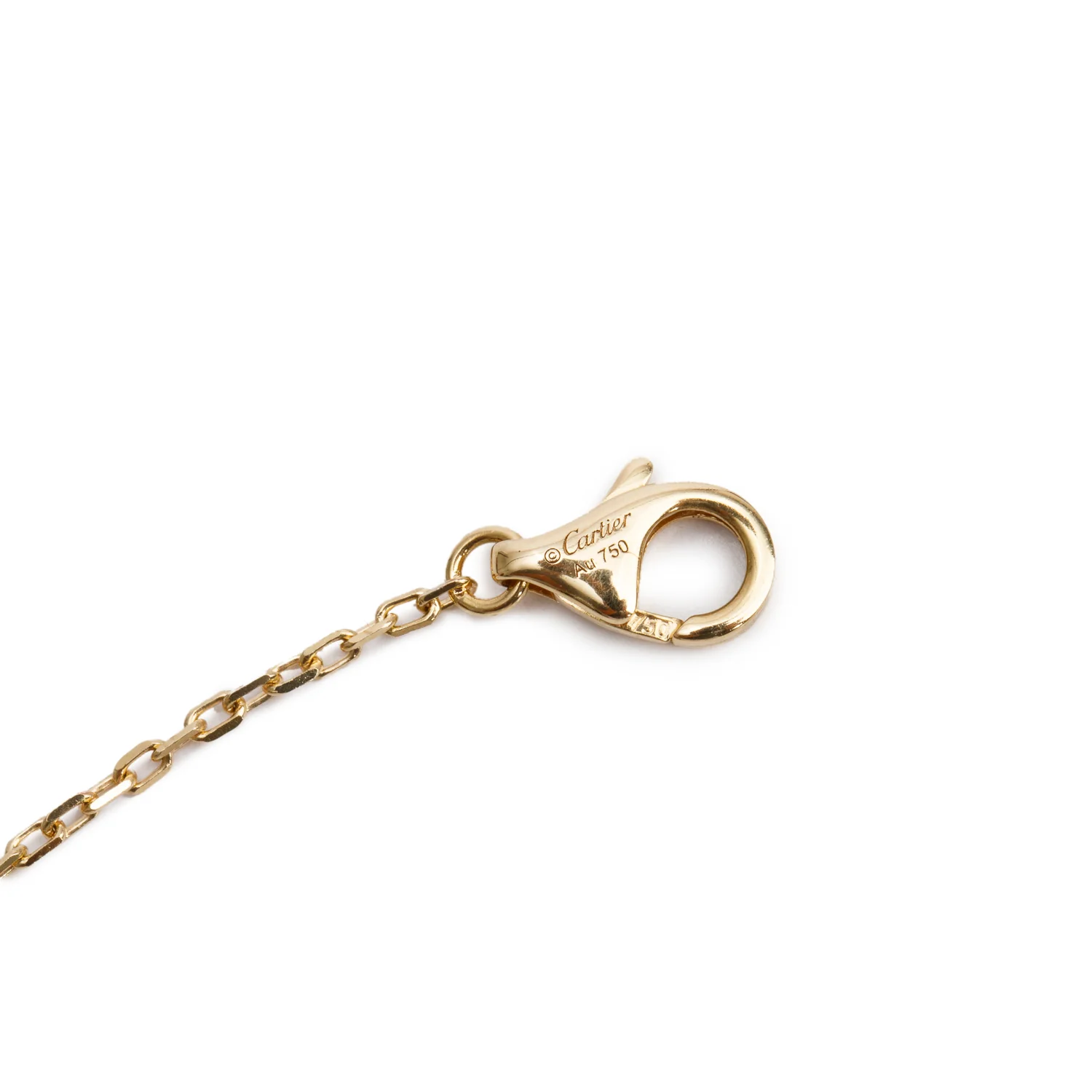 Cartier 2023 18k Yellow Gold Diamond D'Amour Pendant Necklace, Large Model w/ Receipt & Certificate - Image 5