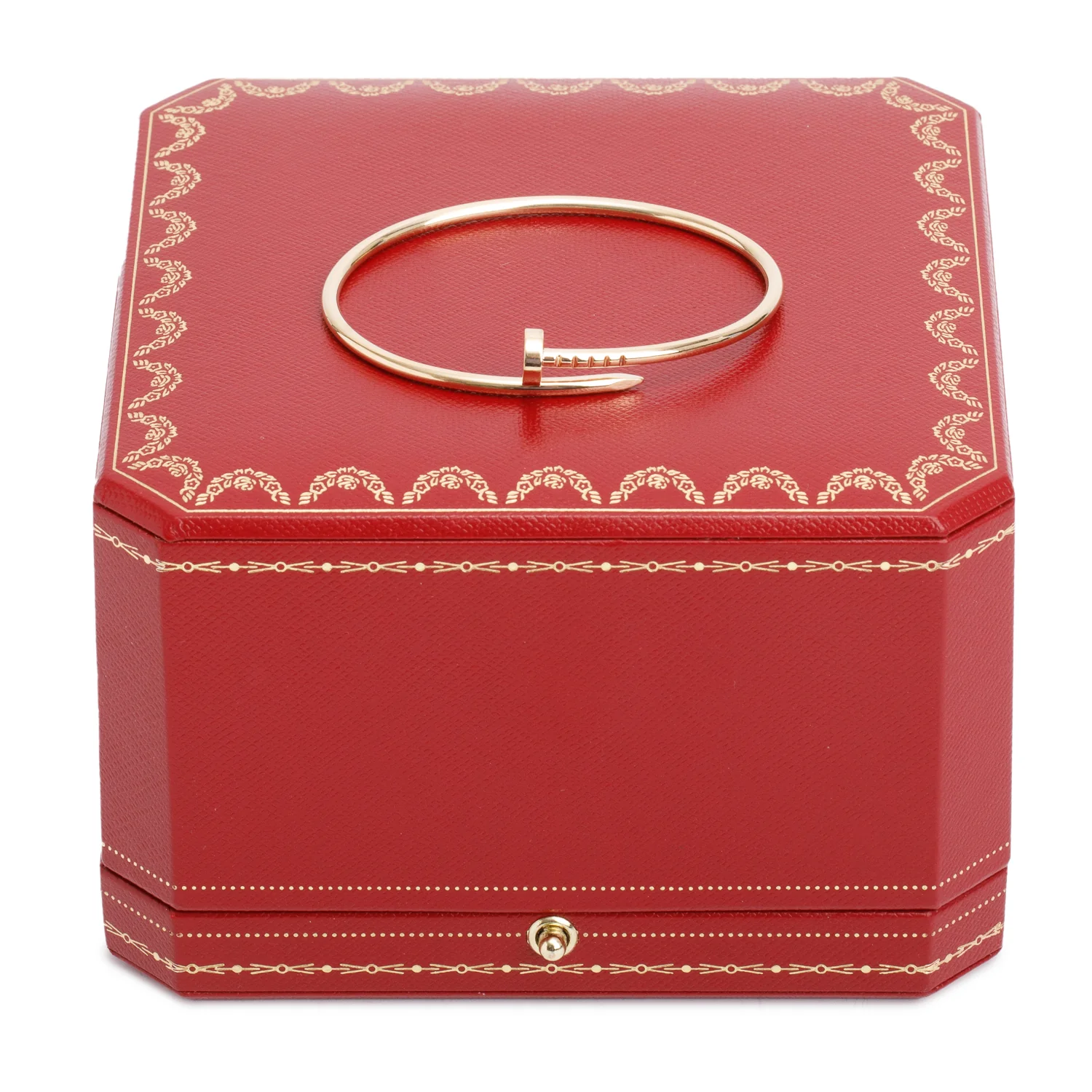 Cartier 2023 18k Yellow Gold Juste Un Clou Bracelet, Small Model Size 16 w/ Box & Certificate - Image 2