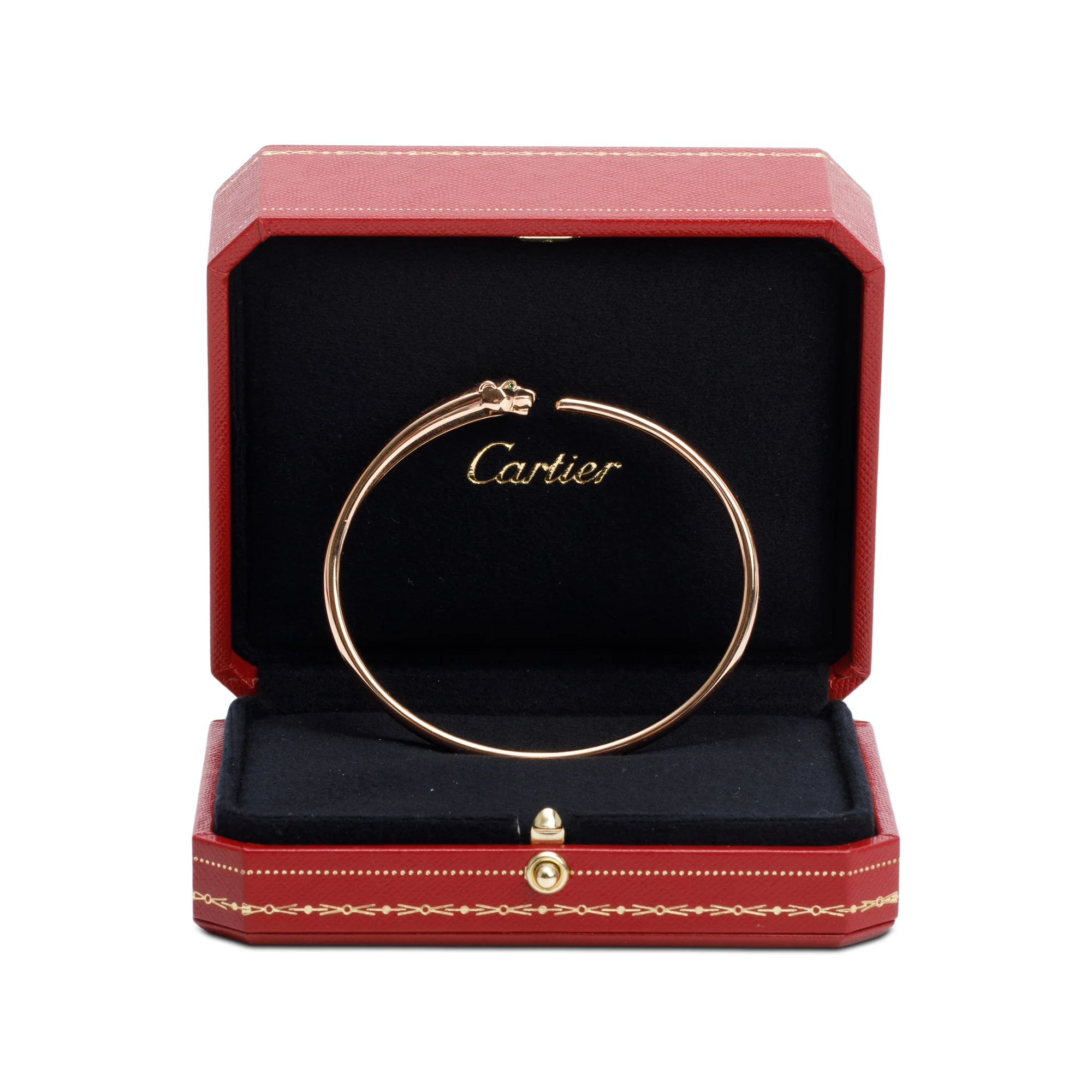 Cartier 2024 18k Rose Gold Panthere de Cartier Bracelet, Small Model Size 19 w/ Box & Receipt - Image 2