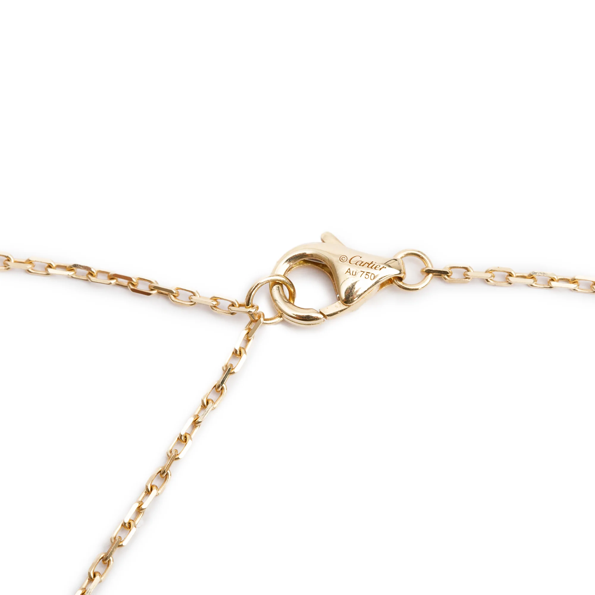 Cartier 2024 18k Yellow Gold Diamond Juste Un Clou Pendant Necklace w/ Box, Receipt & Certificate - Image 5