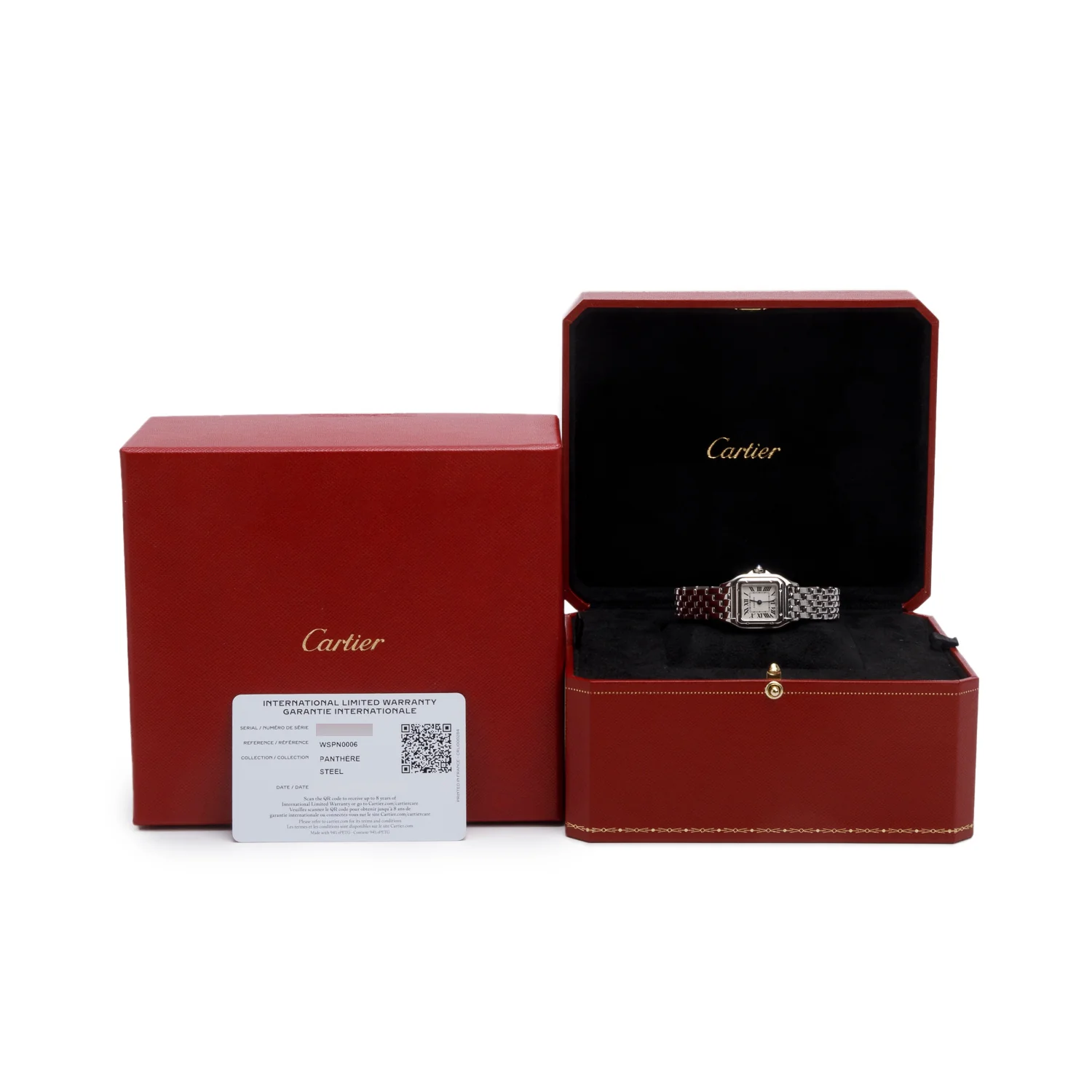 Cartier 2024 Stainless Steel Panthere de Cartier Watch, Small Model 4177 w/ Box & Papers - Image 2