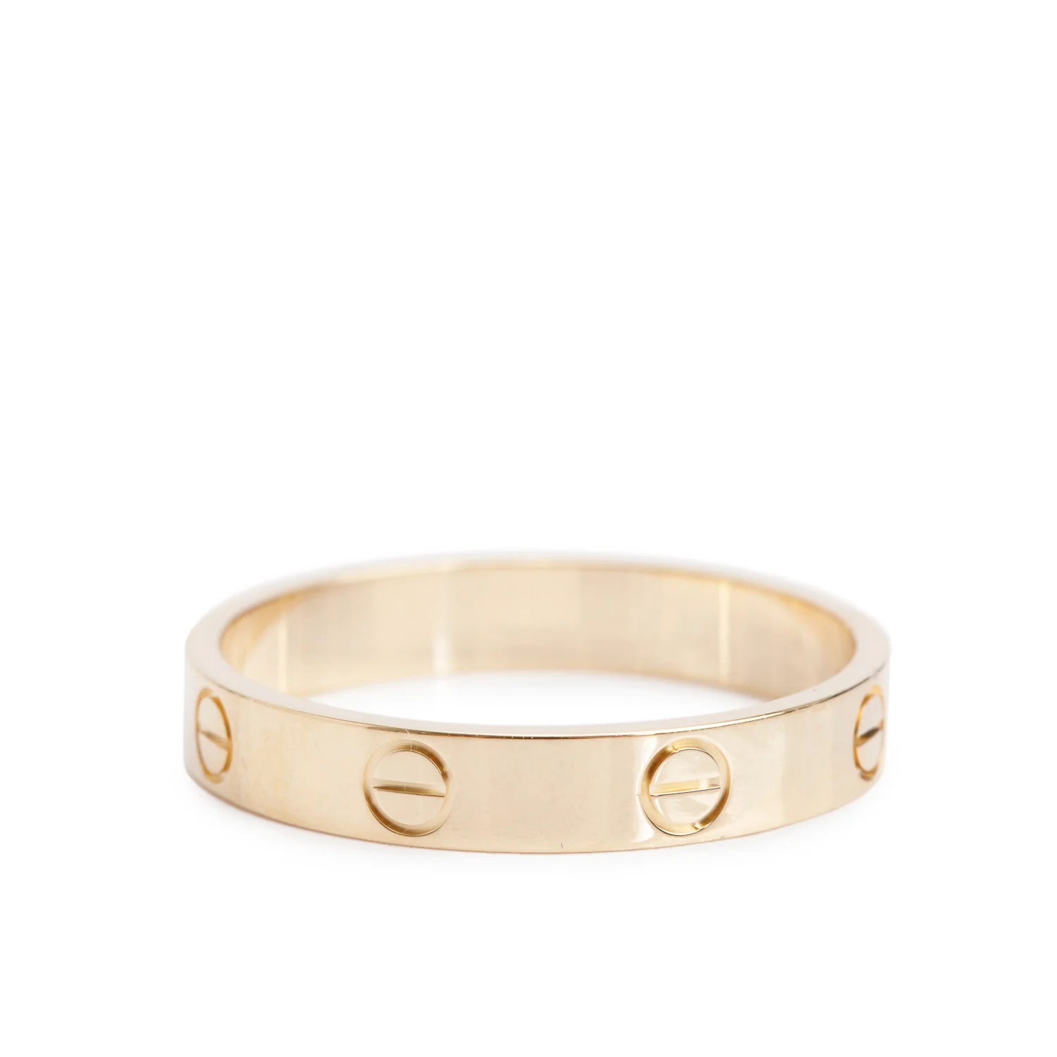 Cartier 2025 18k Yellow Gold 3.6 mm Love Wedding Band Ring, Size 60 9.25 w/ Box & Certificate