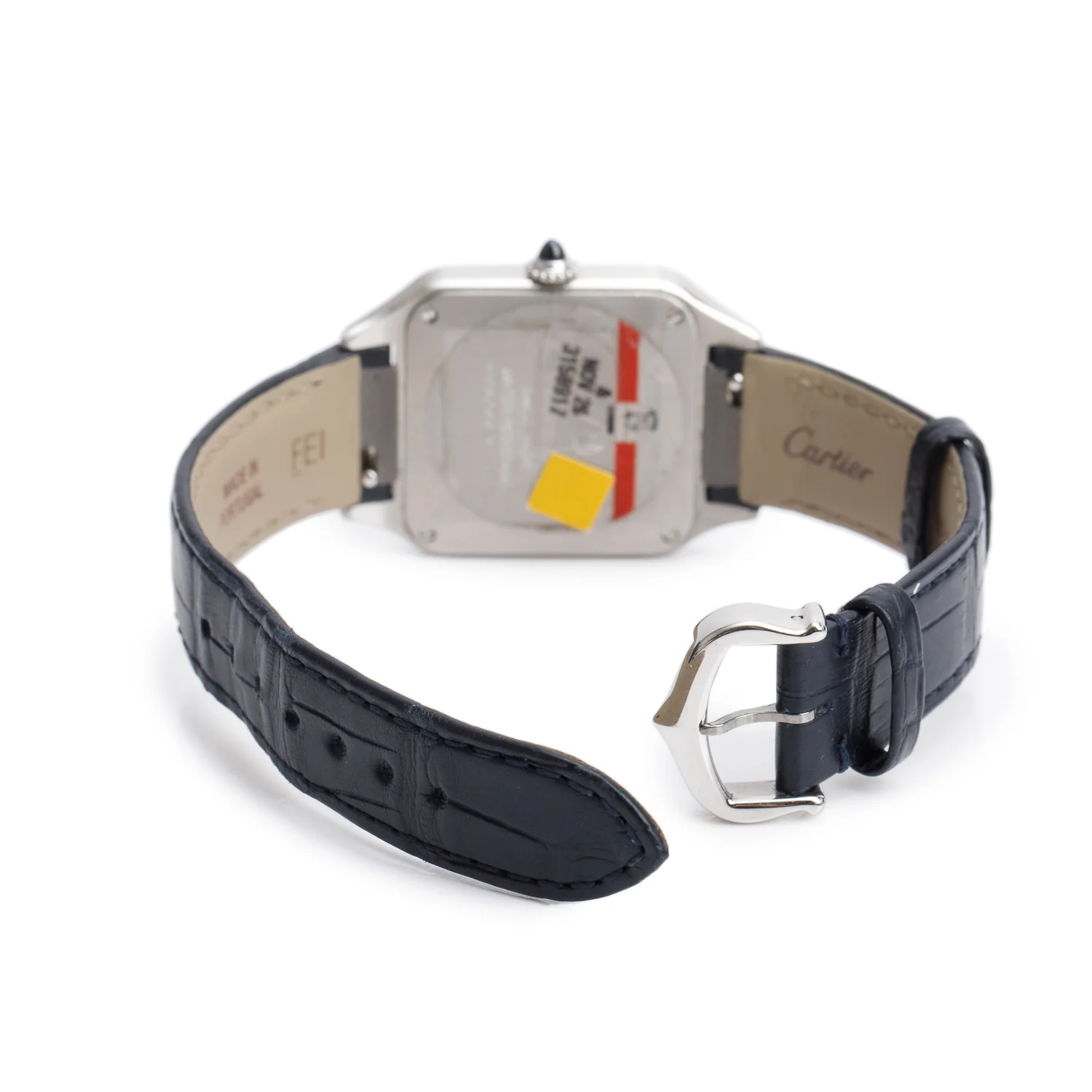 Cartier 2025 Stainless Steel Santos Dumont Watch, Small Model 4242 w/ Box & Papers - Image 5