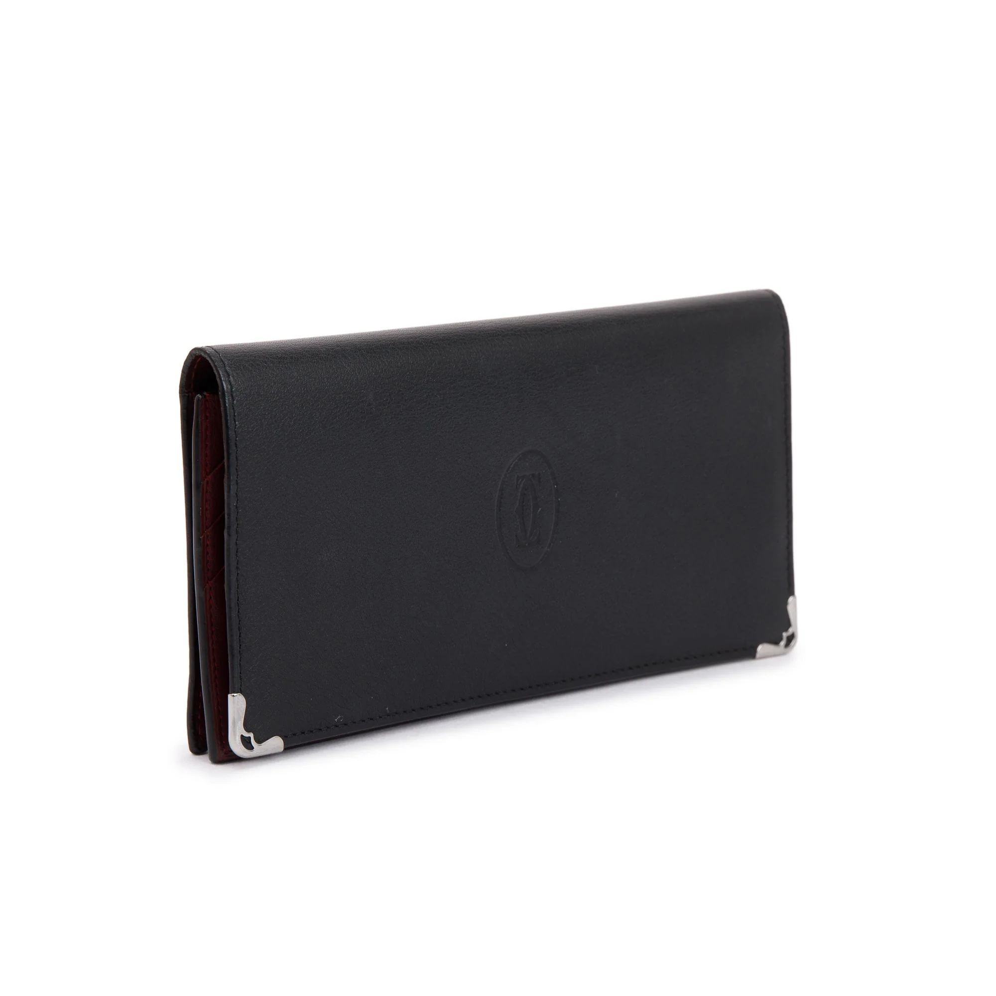 Cartier Black Calfskin Leather Must De Cartier International Wallet w/ Box & Authenticity Card - Image 3