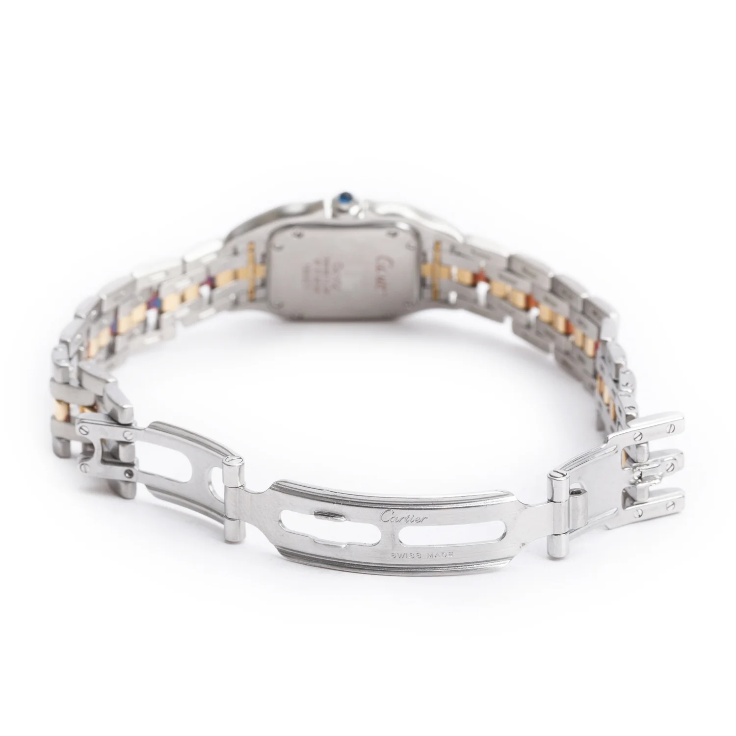 Cartier Stainless Steel & 18k Yellow Gold Panthere de Cartier Watch, Small Model 1669 - Image 4