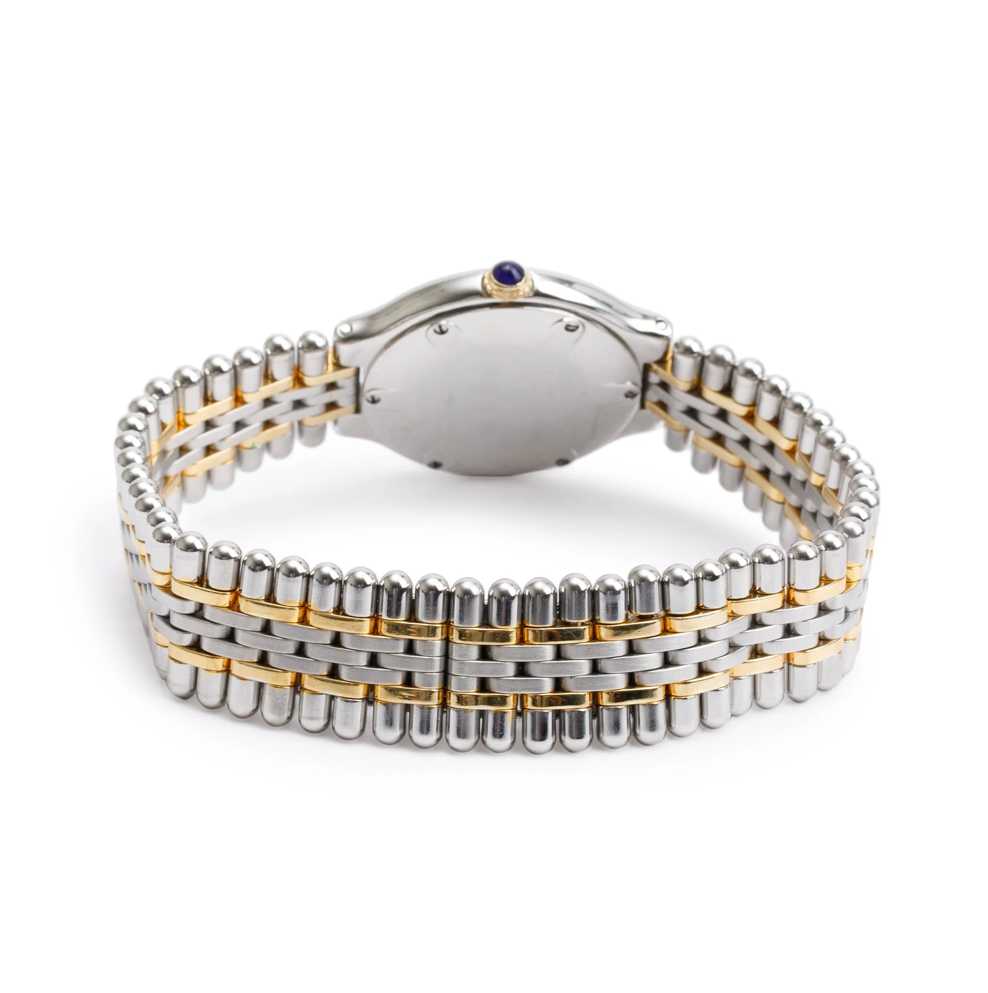 Cartier Stainless Steel & 18k Yellow Gold Plated Must de Cartier 21 28 MM Watch 9010 - Image 3