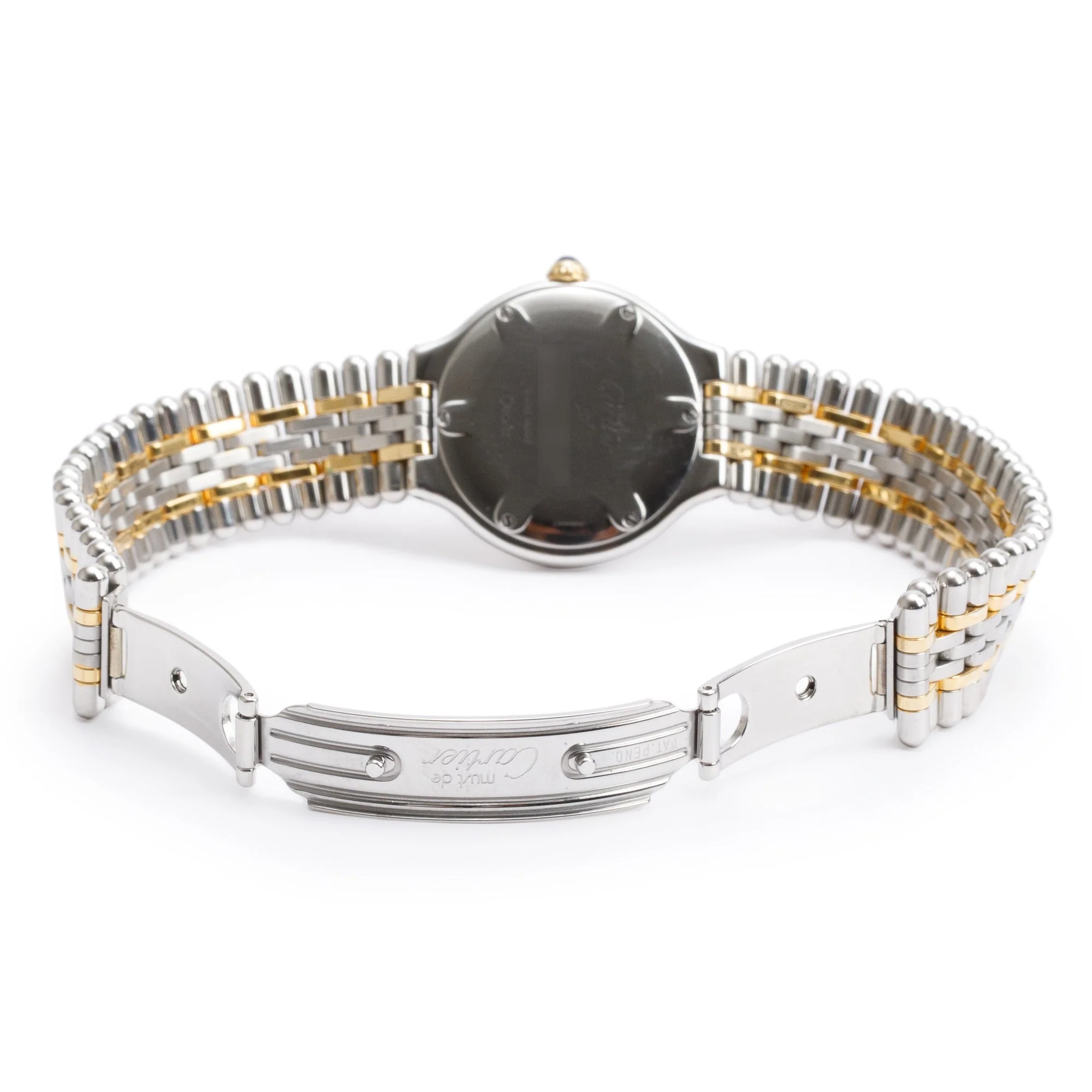 Cartier Stainless Steel & 18k Yellow Gold Plated Must de Cartier 21 28 MM Watch 9010 - Image 4