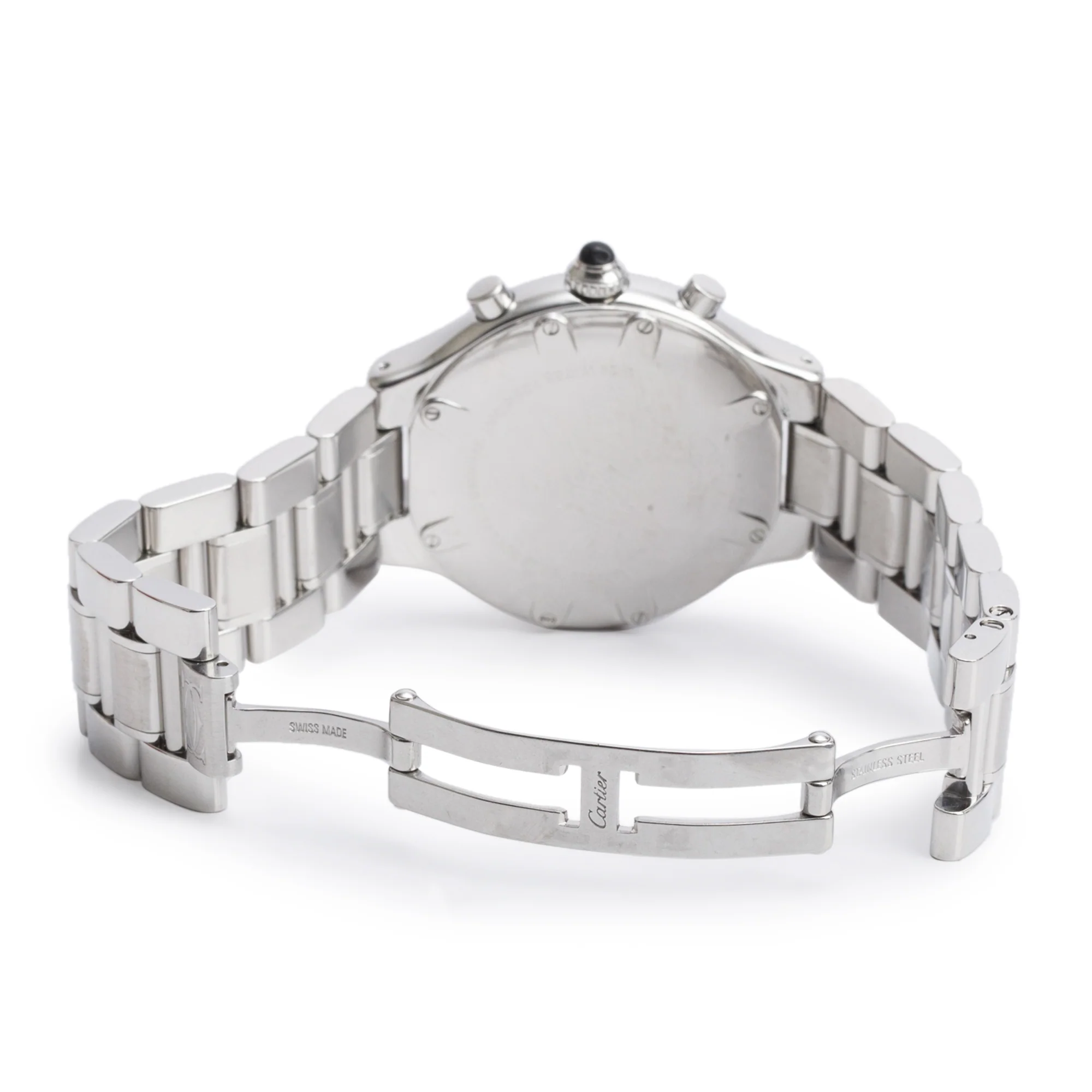 Cartier Stainless Steel Must 21 Chronoscaph 38 MM Watch 2424 - Image 4