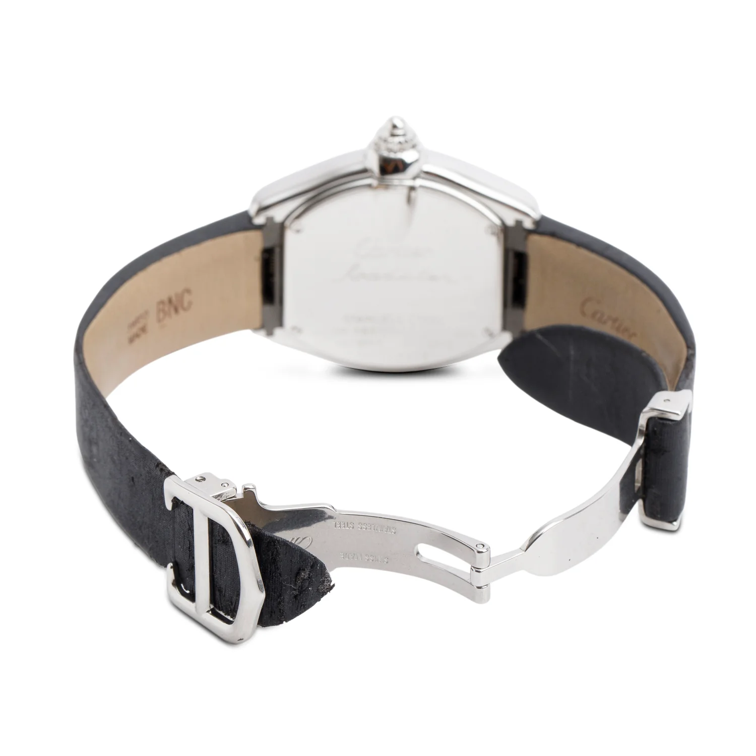 Cartier Stainless Steel Roadster 31 MM Watch Silver Dial 2675 - Image 4