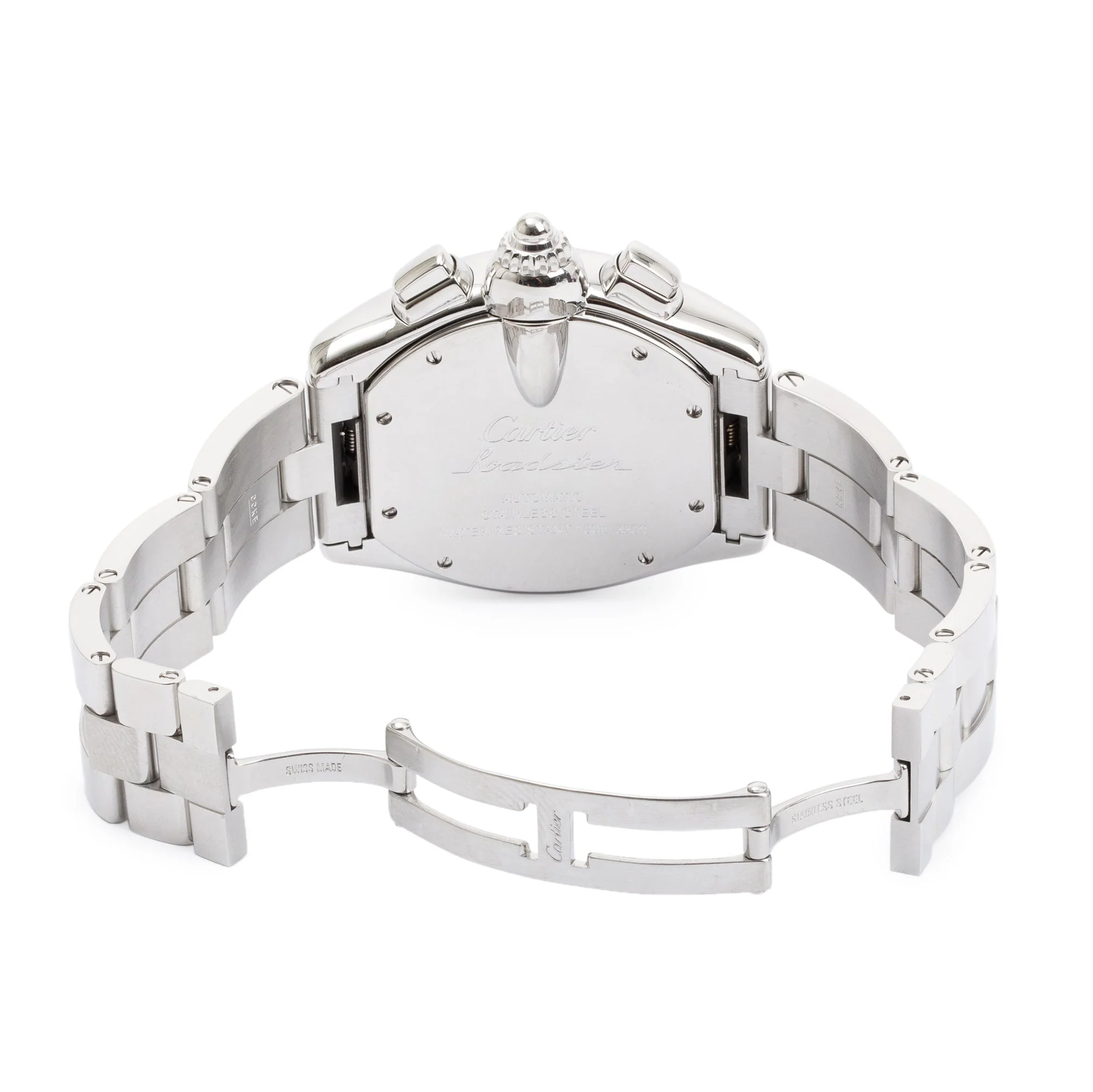 Cartier Stainless Steel Roadster XL Automatic Chronograph Watch - Image 4
