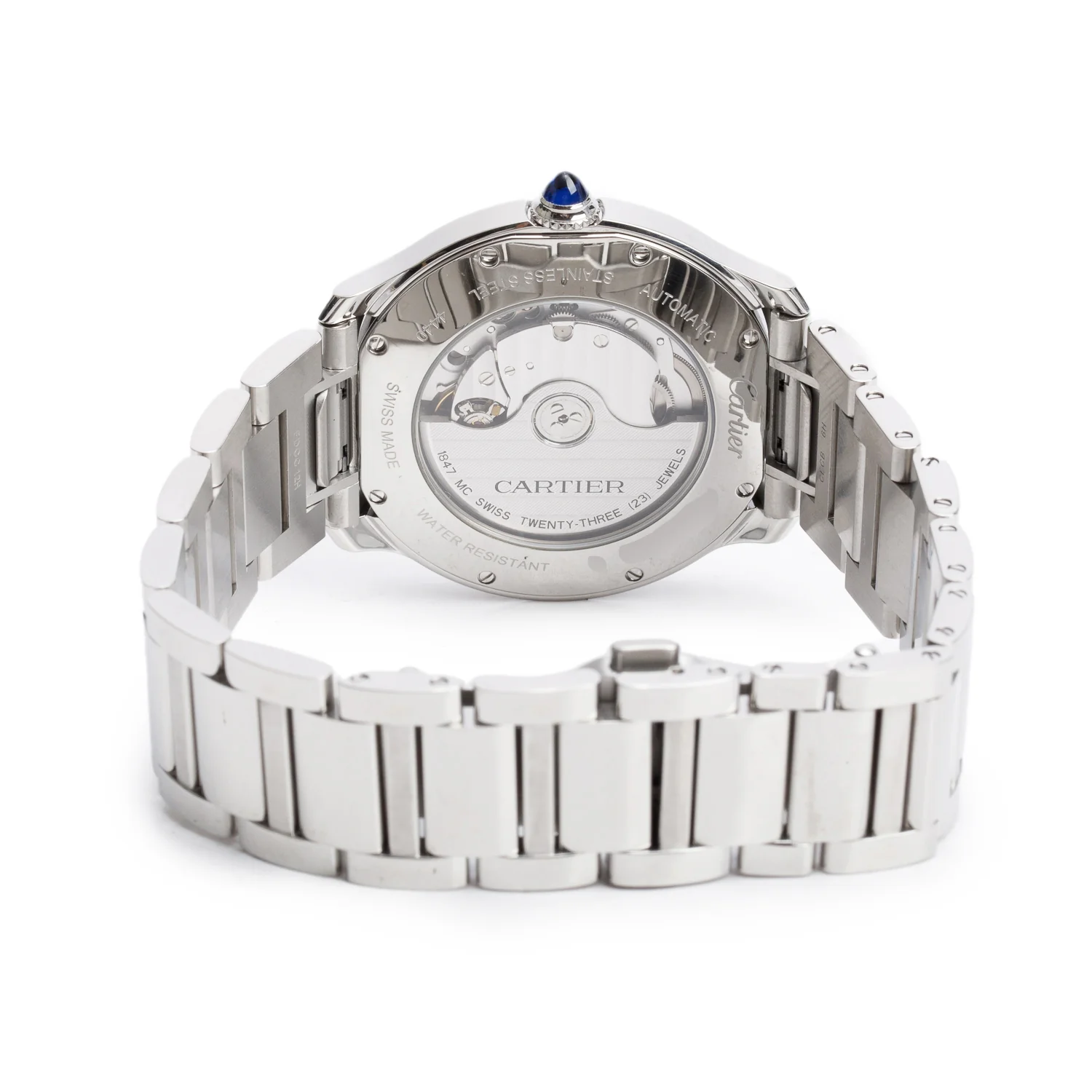 Cartier Stainless Steel Ronde Must de Cartier 40 MM Automatic Watch 4440 w/ Box & Papers - Image 4