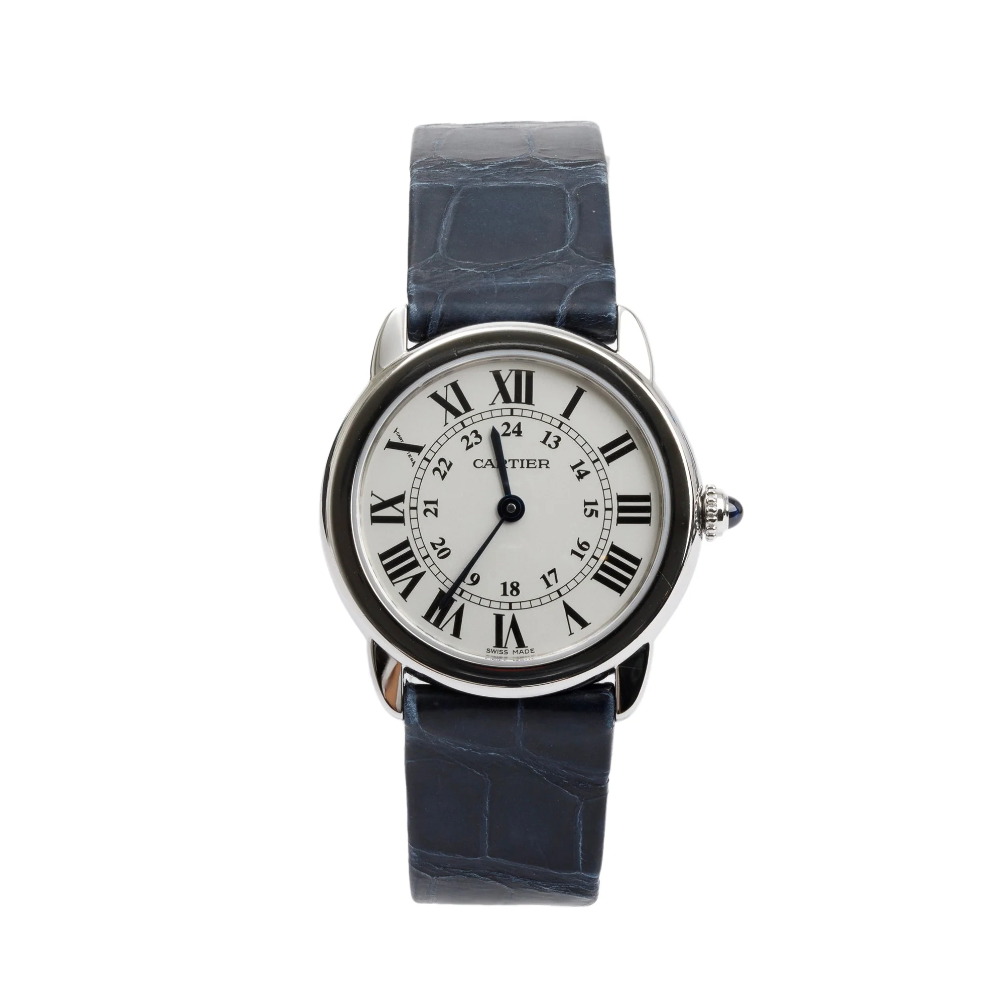 Cartier Stainless Steel Ronde Solo de Cartier 29 MM Watch w/ Box & Papers