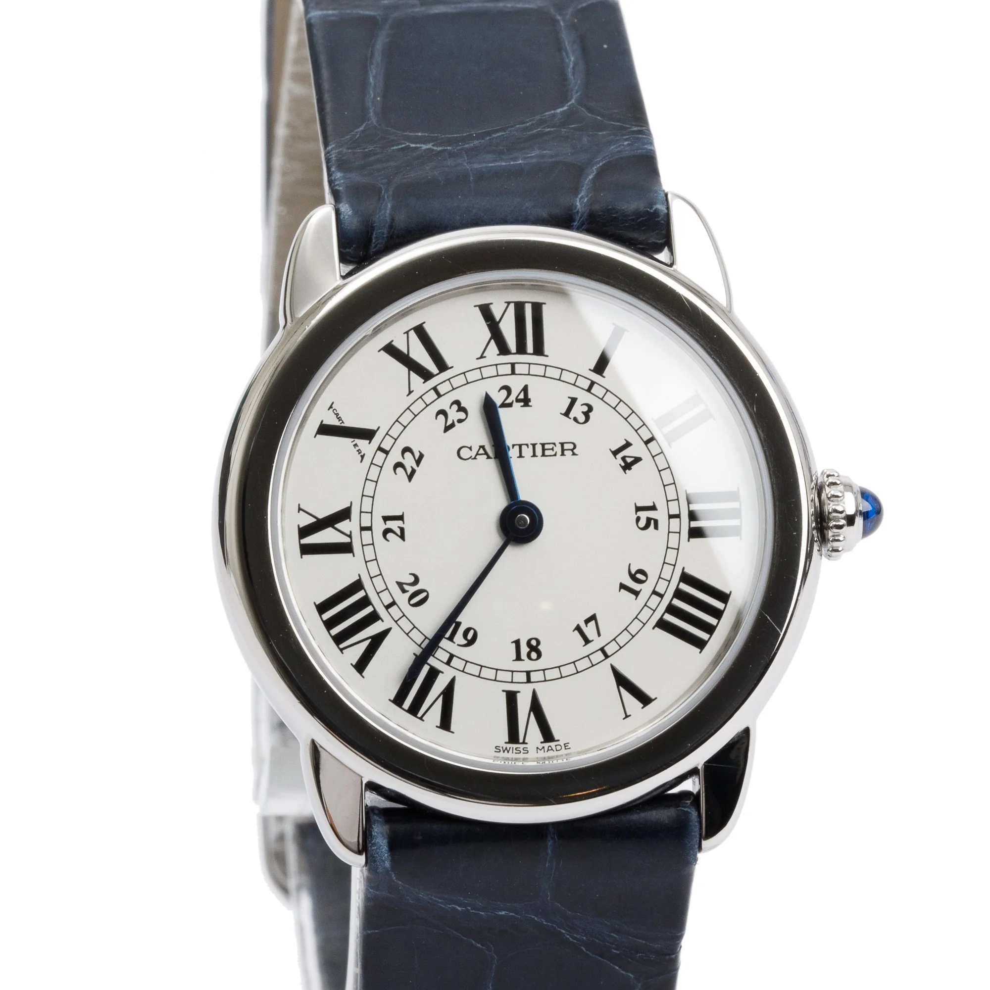 Cartier Stainless Steel Ronde Solo de Cartier 29 MM Watch w/ Box & Papers - Image 3
