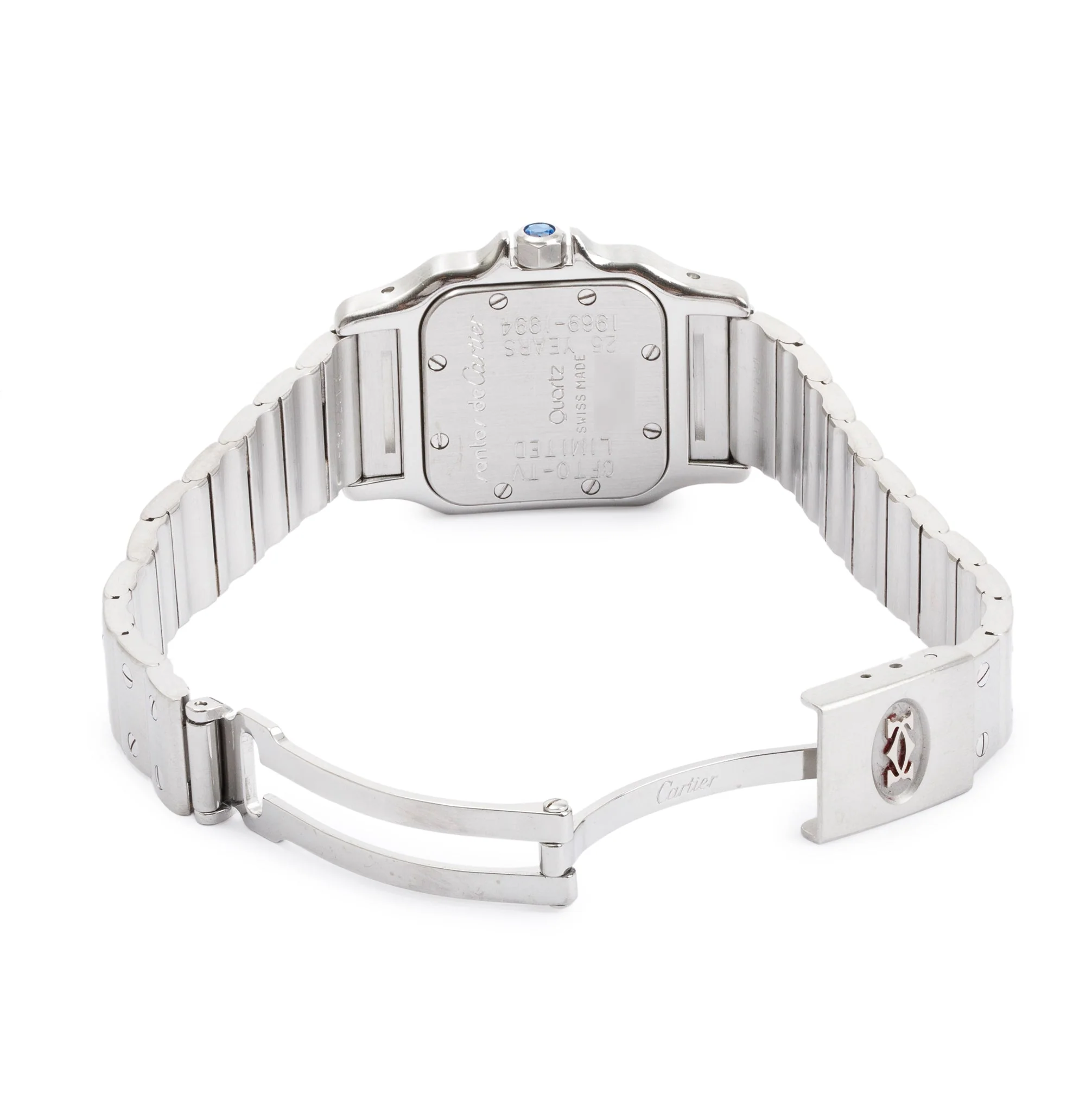 Cartier Stainless Steel Santos de Cartier Galbee Watch - Image 4