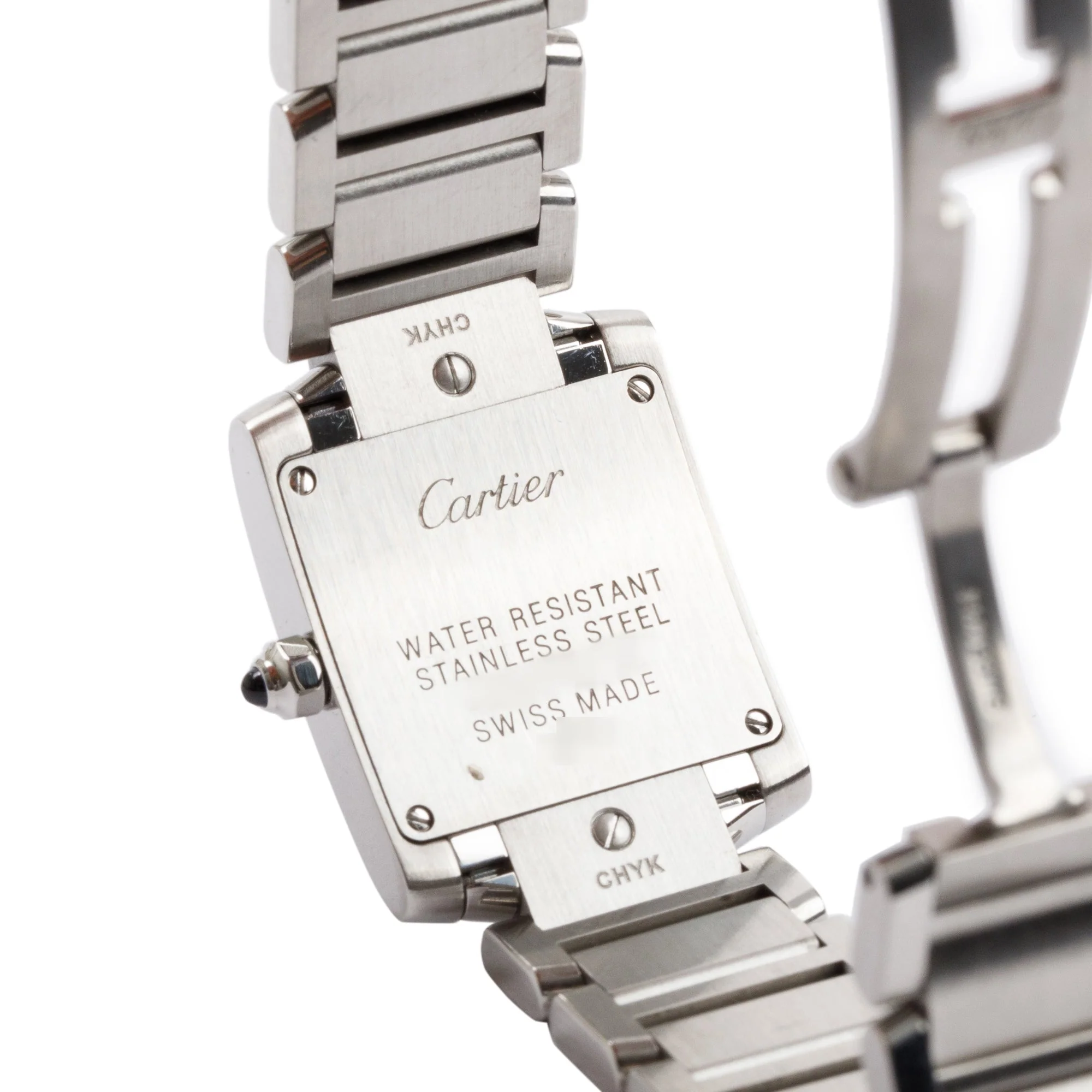 Cartier Stainless Steel Tank Francaise Watch, Small Model w/ Box & Papers - Image 6