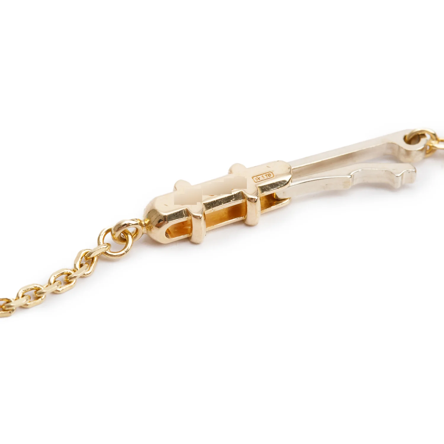 Cartier Vintage 18k Yellow Gold C de Cartier Heart Pendant Necklace - Image 4