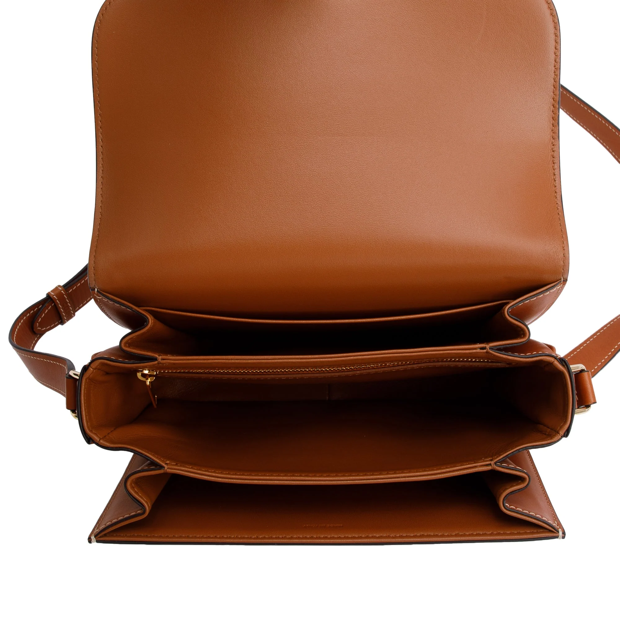 Celine 2023 Natural Calfskin Leather Classique Triomphe Shoulder Bag - Image 12
