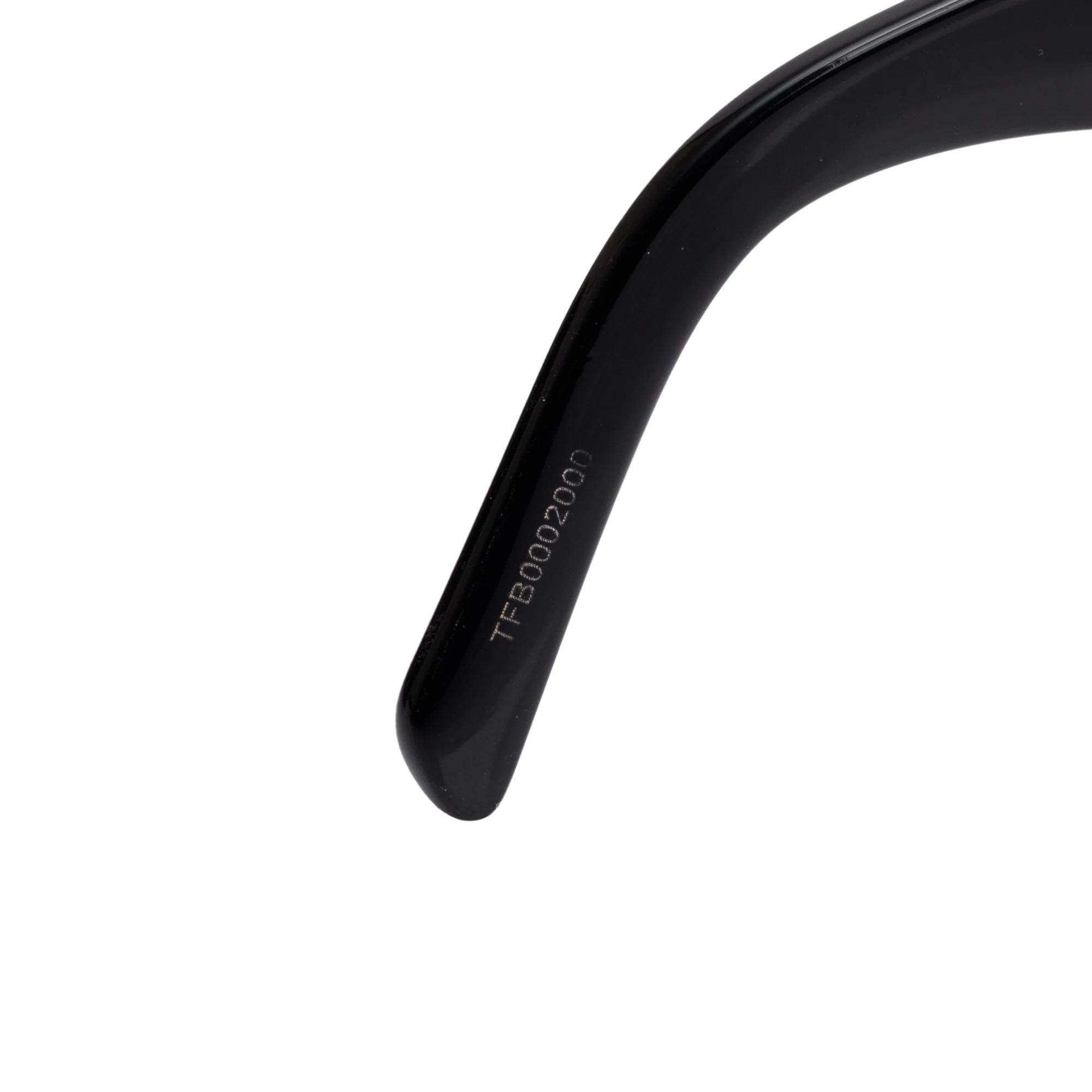 Celine CL400921 Black Acetate Oversized Square Sunglasses w/ Box & Case - Image 5