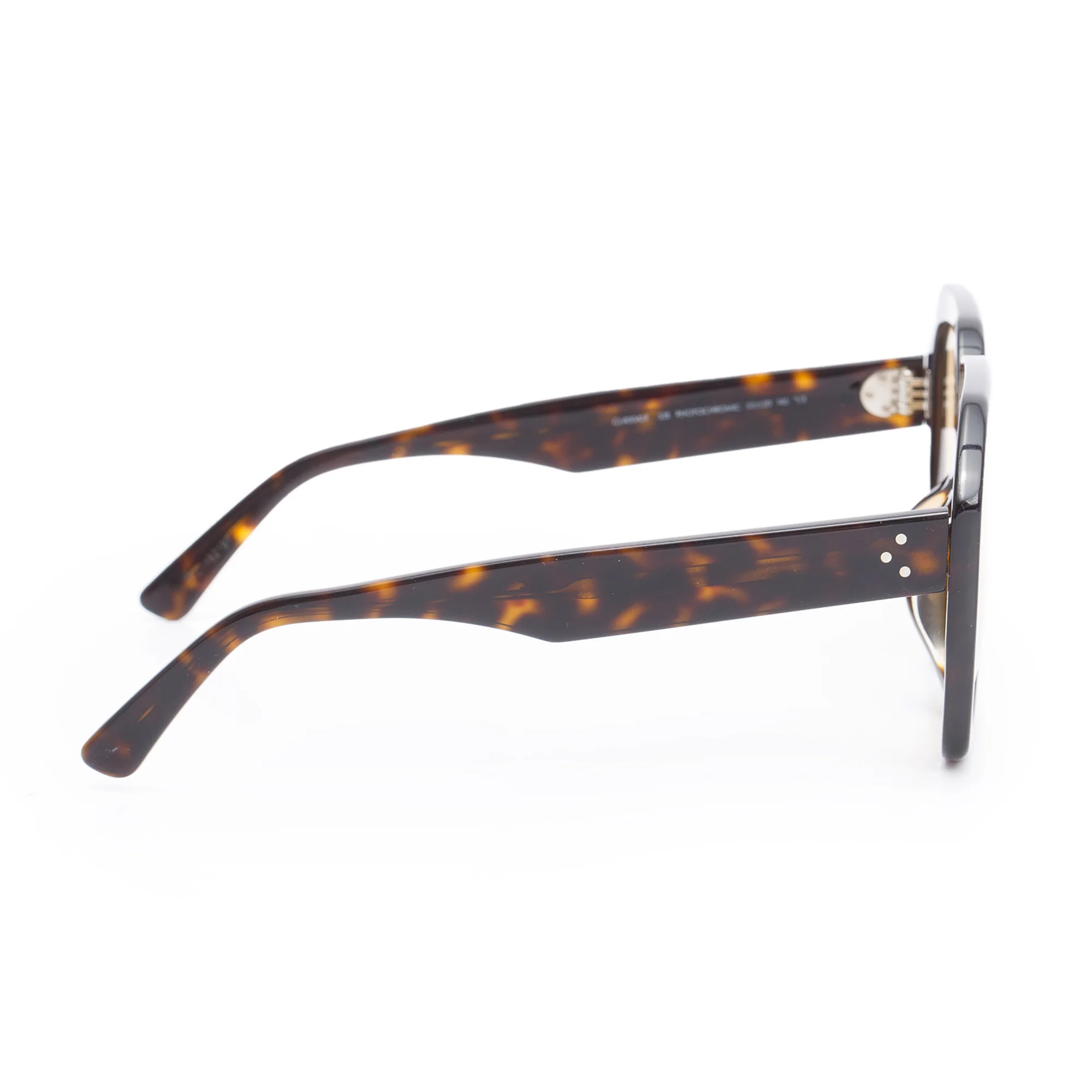 Celine CL400945F Havana Acetate Oversize Square Sunglasses - Image 2