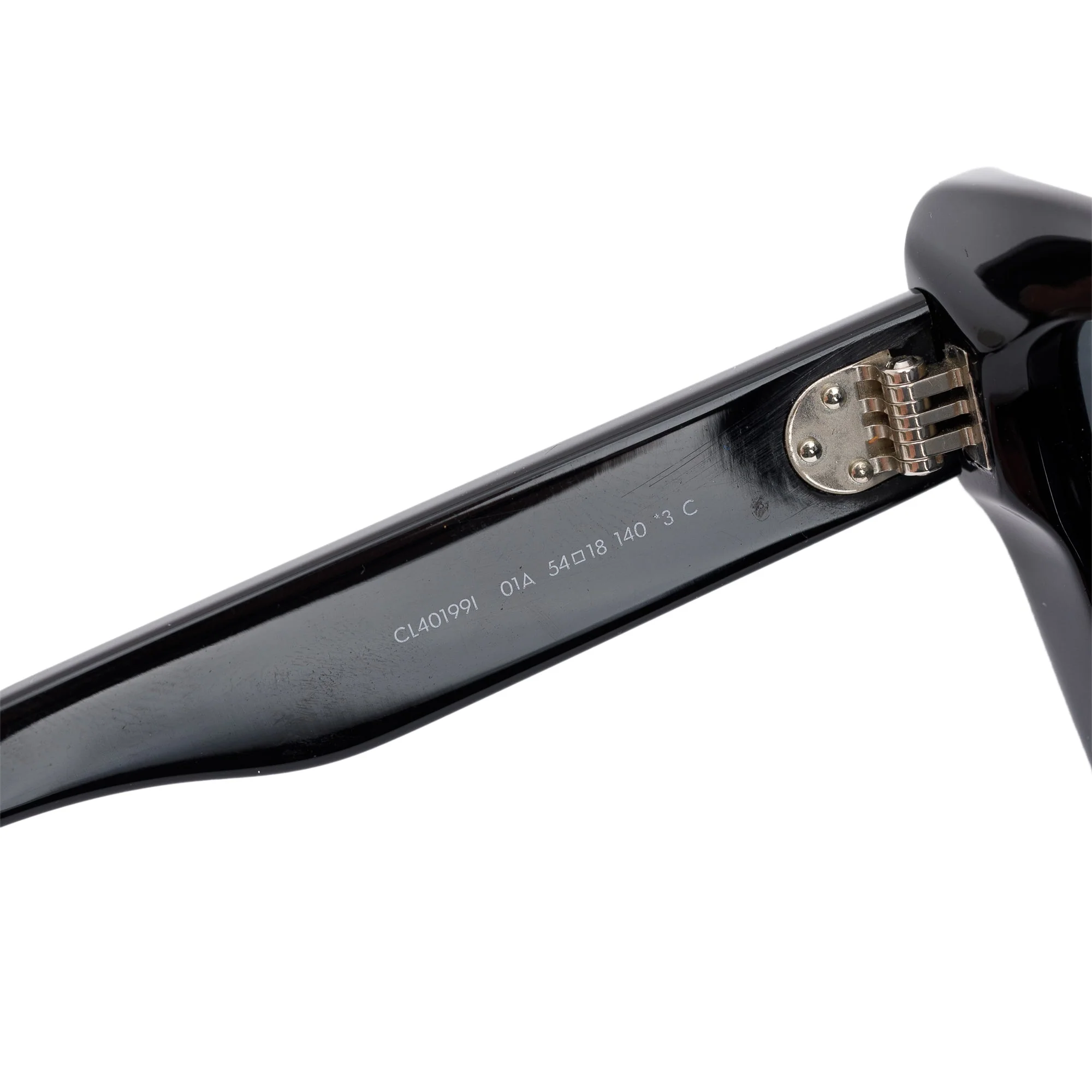 Celine CL401991 Black Acetate Cat-Eye Sunglasses - Image 3
