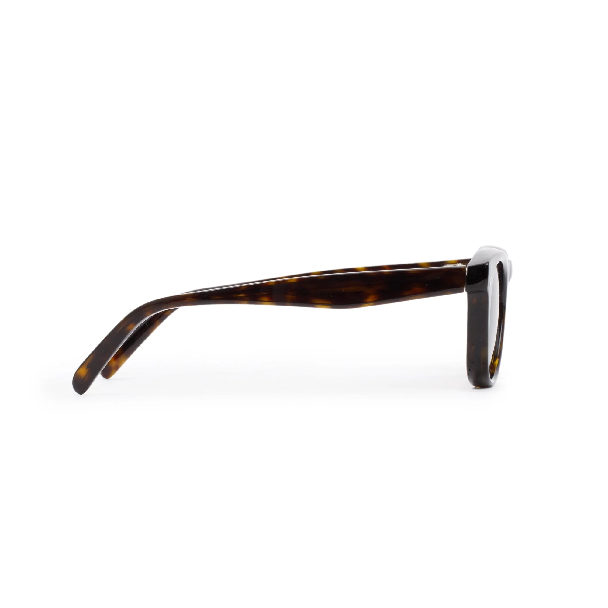 Celine CL41371/S Havana Acetate Round Sunglasses w/ Case - Image 3