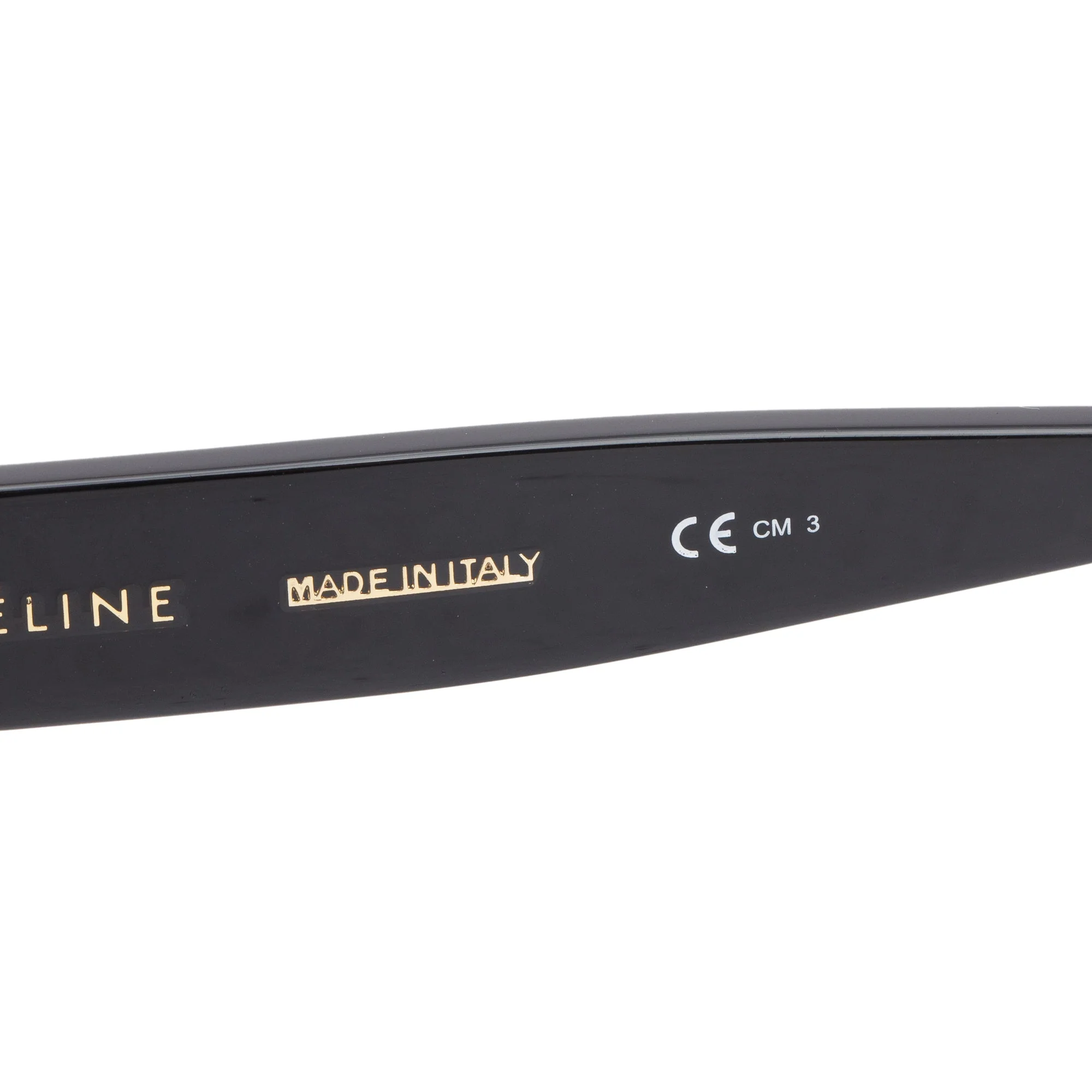 Celine CL41433/S Black Acetate Stella Sunglasses w/ Case - Image 5