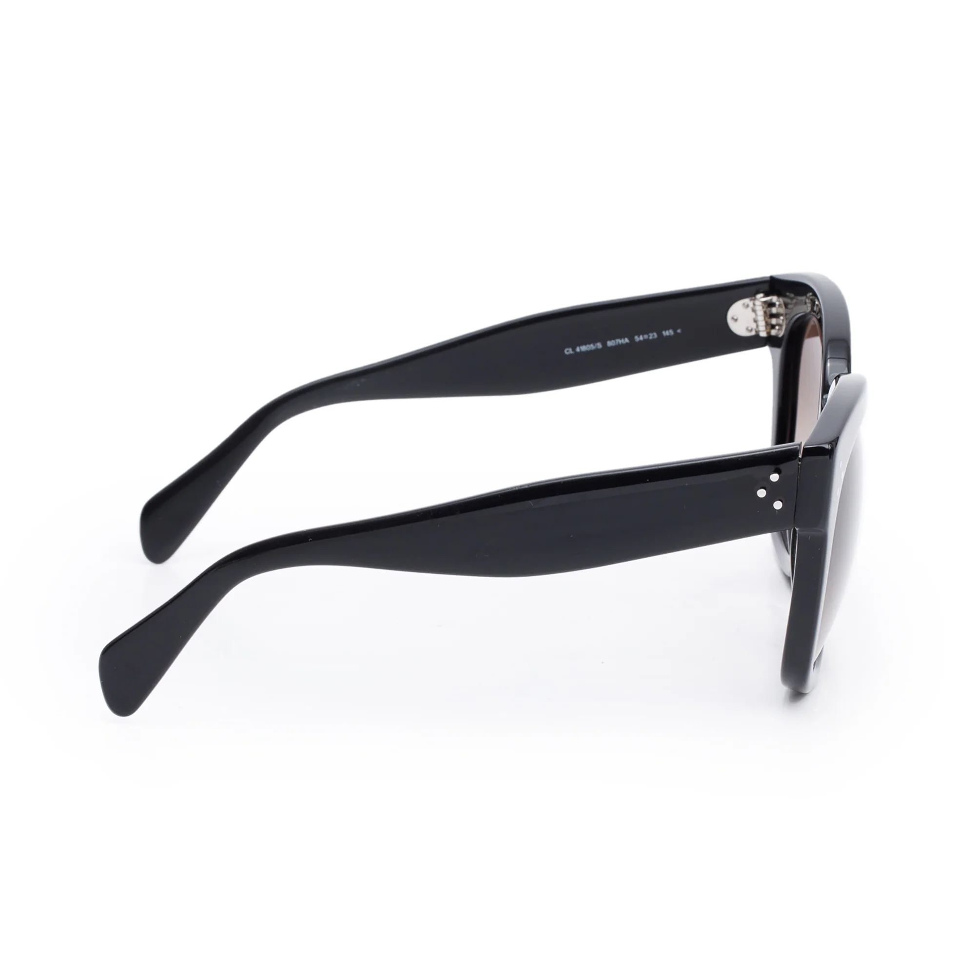 Celine CL41805/S Black Acetate Oversized Sunglasses - Image 2