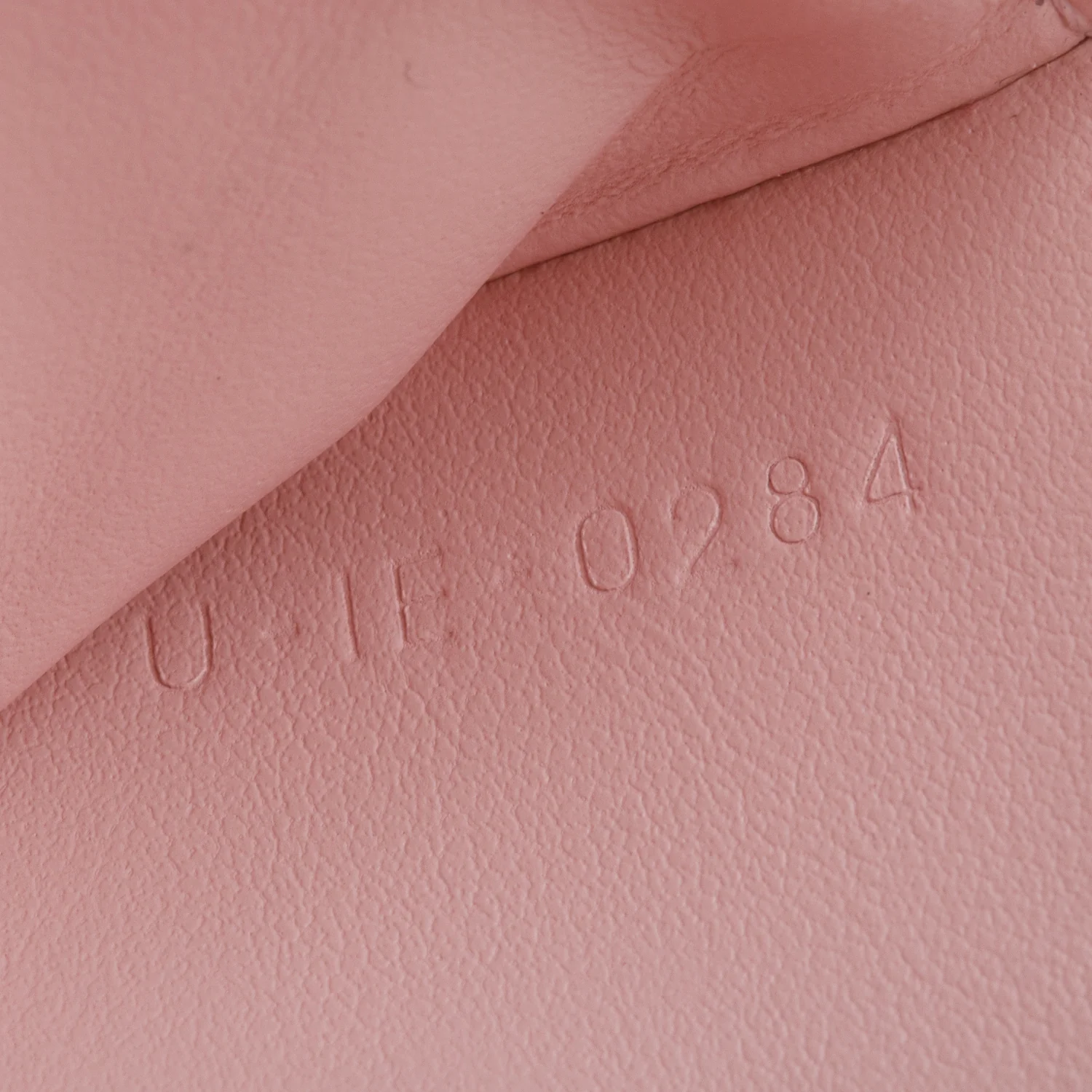 Celine Pink Shiny Calfskin Leather Triomphe Compact Wallet - Image 5