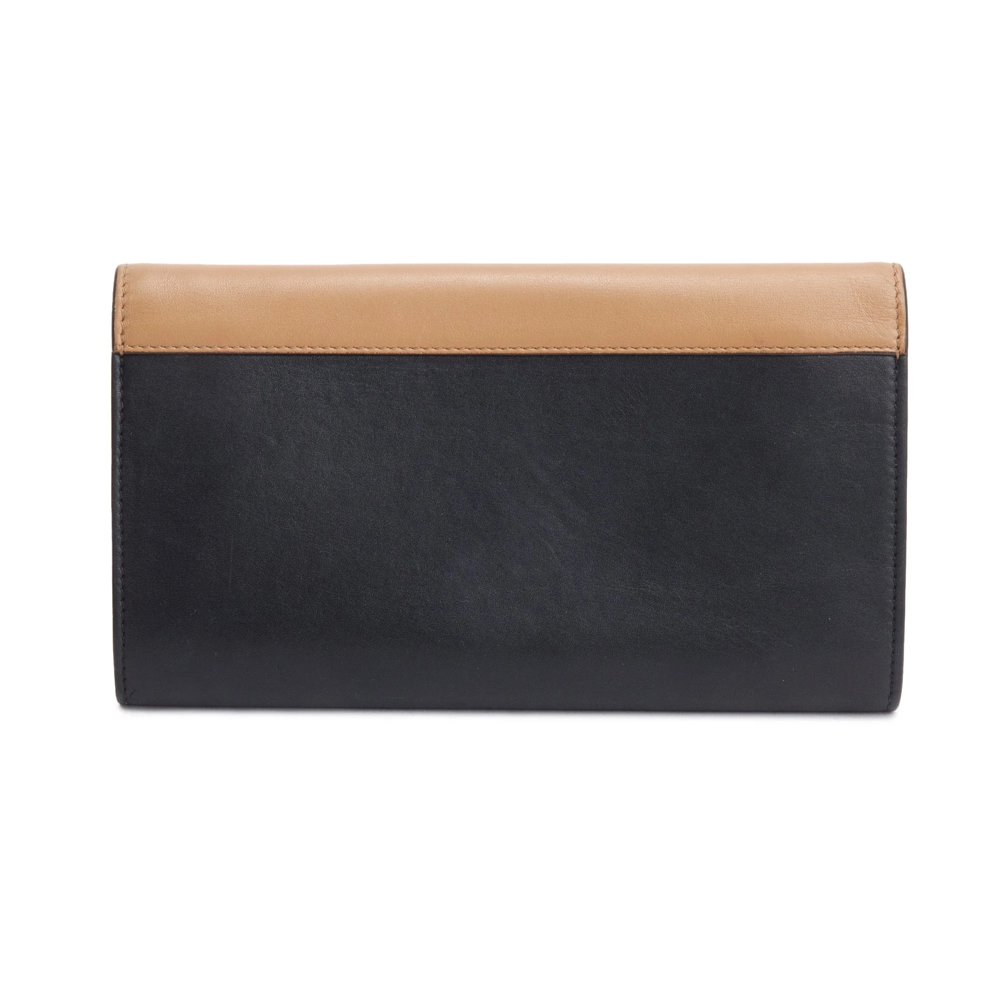 Celine Tricolour Leather Pocket Envelope Wallet - Image 3