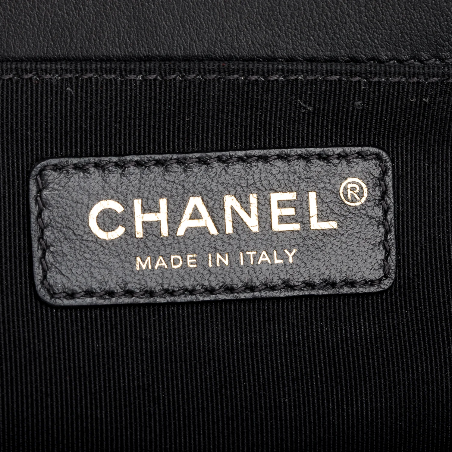 Chanel 2021 Black Quilted Lambskin Leather Small Boy Bag w/ Box, Receipt and Authenticity Card - Image 9