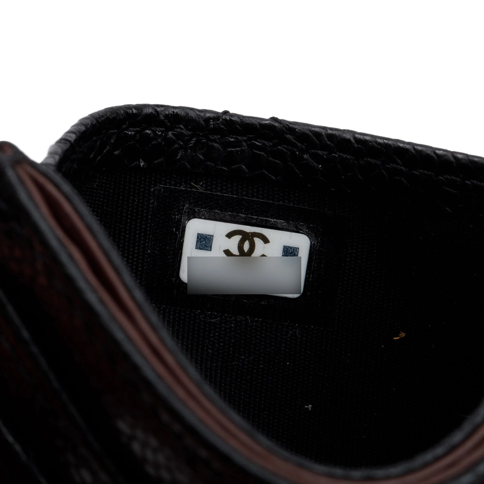 Chanel 2022 Black Caviar Leather Classic Card Holder - Image 6