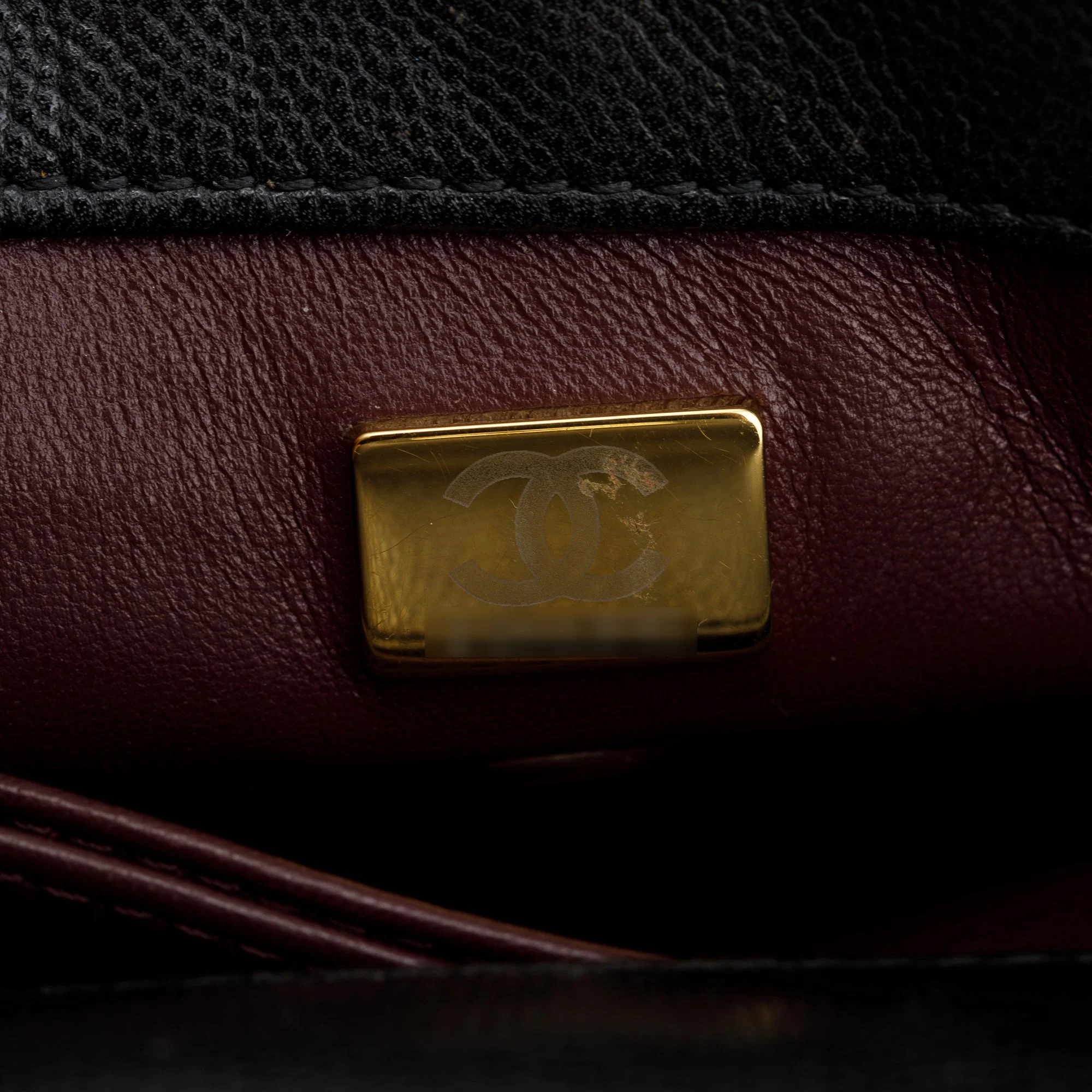 Chanel 2023 Black Quilted Caviar Extra Mini Coco Handle Flap Bag - Image 9