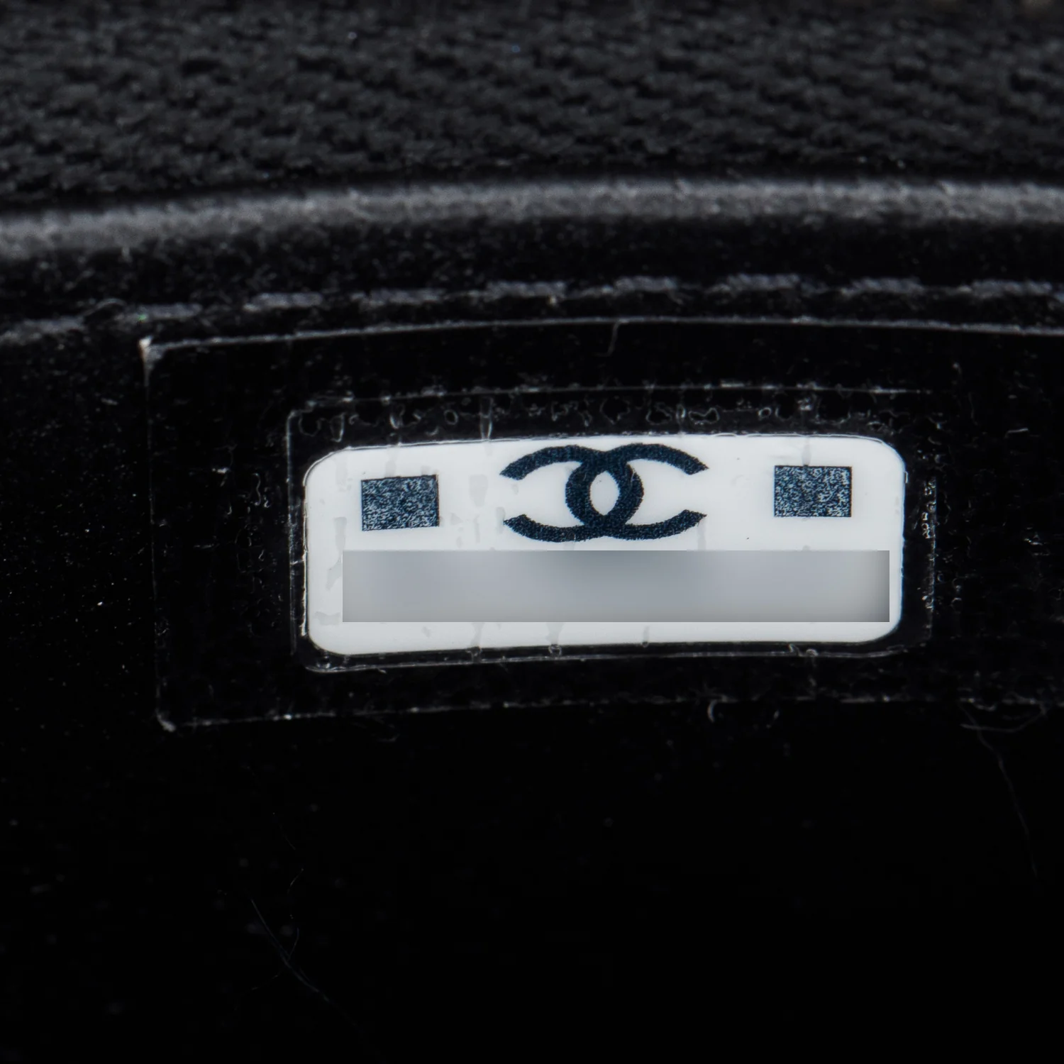 Chanel 2024 Black Quilted Caviar Leather Small Sweet Heart Vanity Case w/ Box & Receipt - Image 11