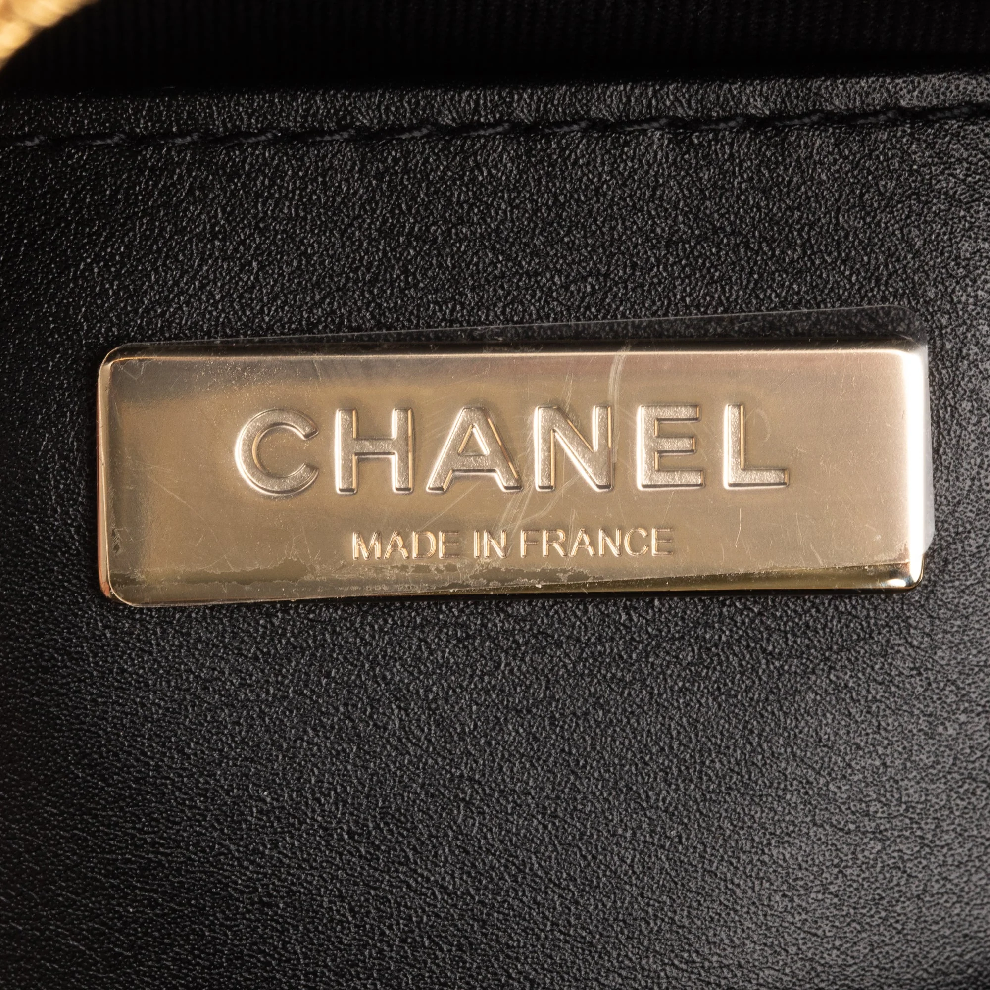 Chanel 2024 Black Satin Walk Of Fame Star Crossbody Bag - Image 7