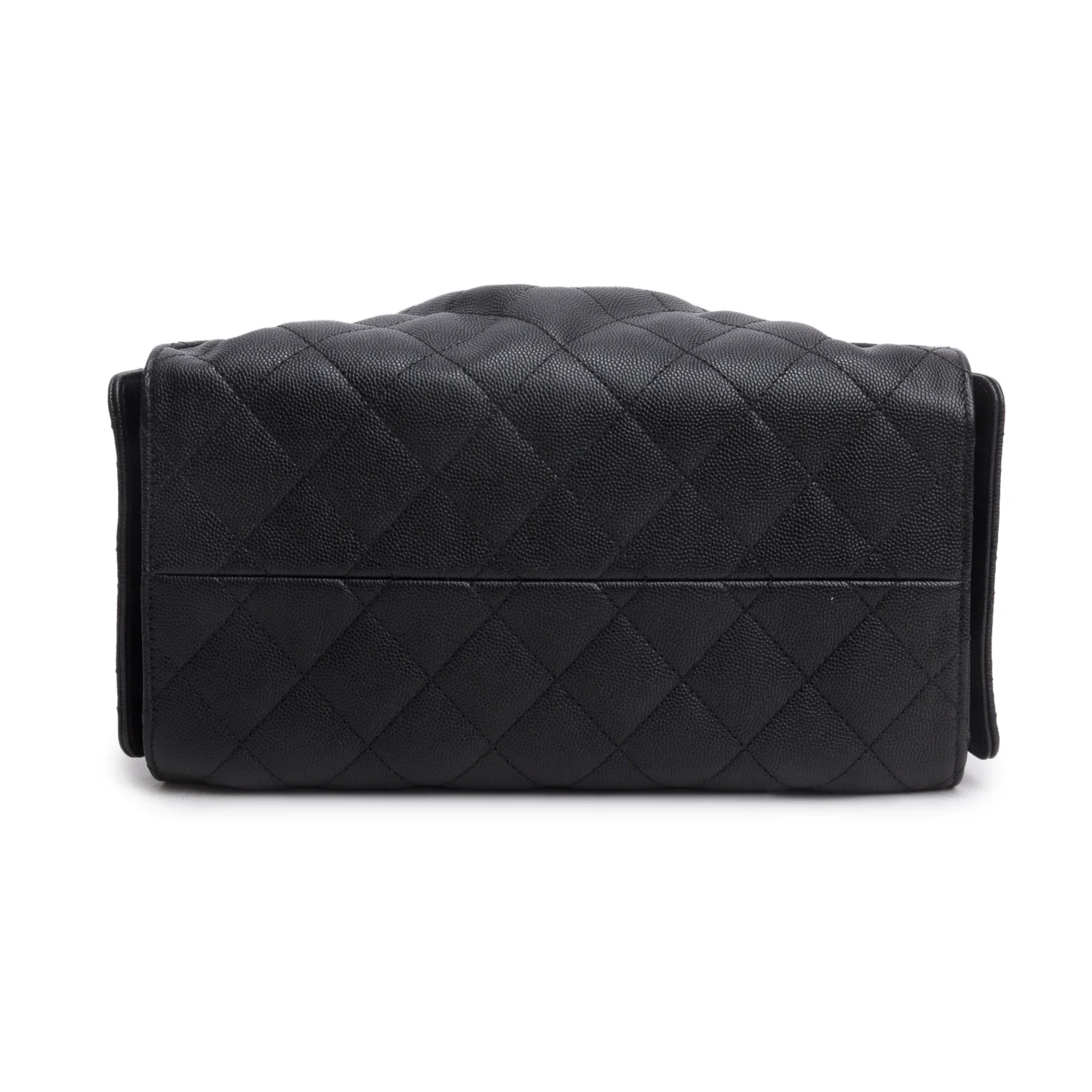 Chanel 2025 Black Caviar Leather 25 Small Bucket Bag w/ Box - Image 8