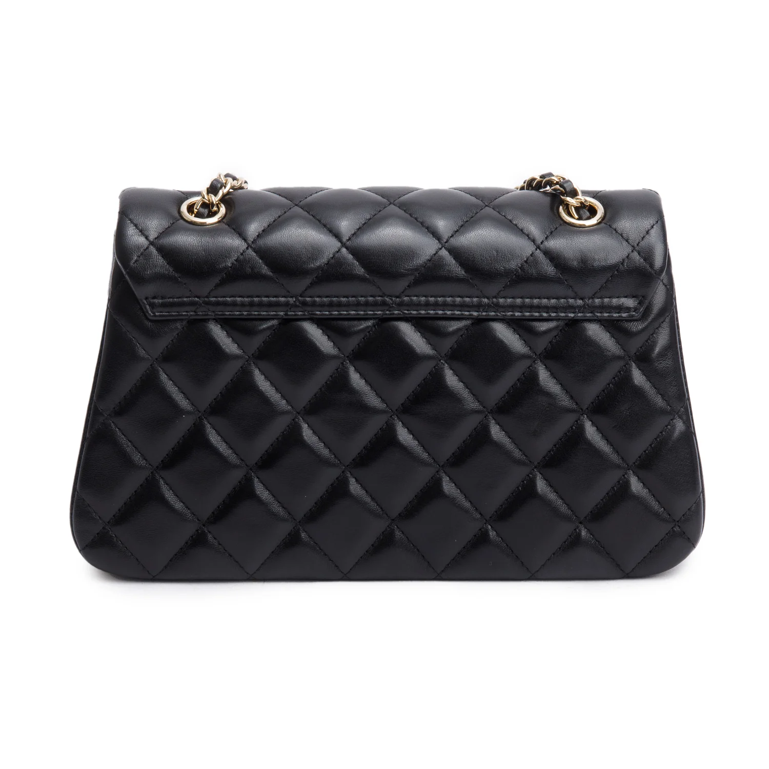 Chanel 2025 Black Quilted Lambskin Leather Small Flap Bag w/ Receipt - Image 5